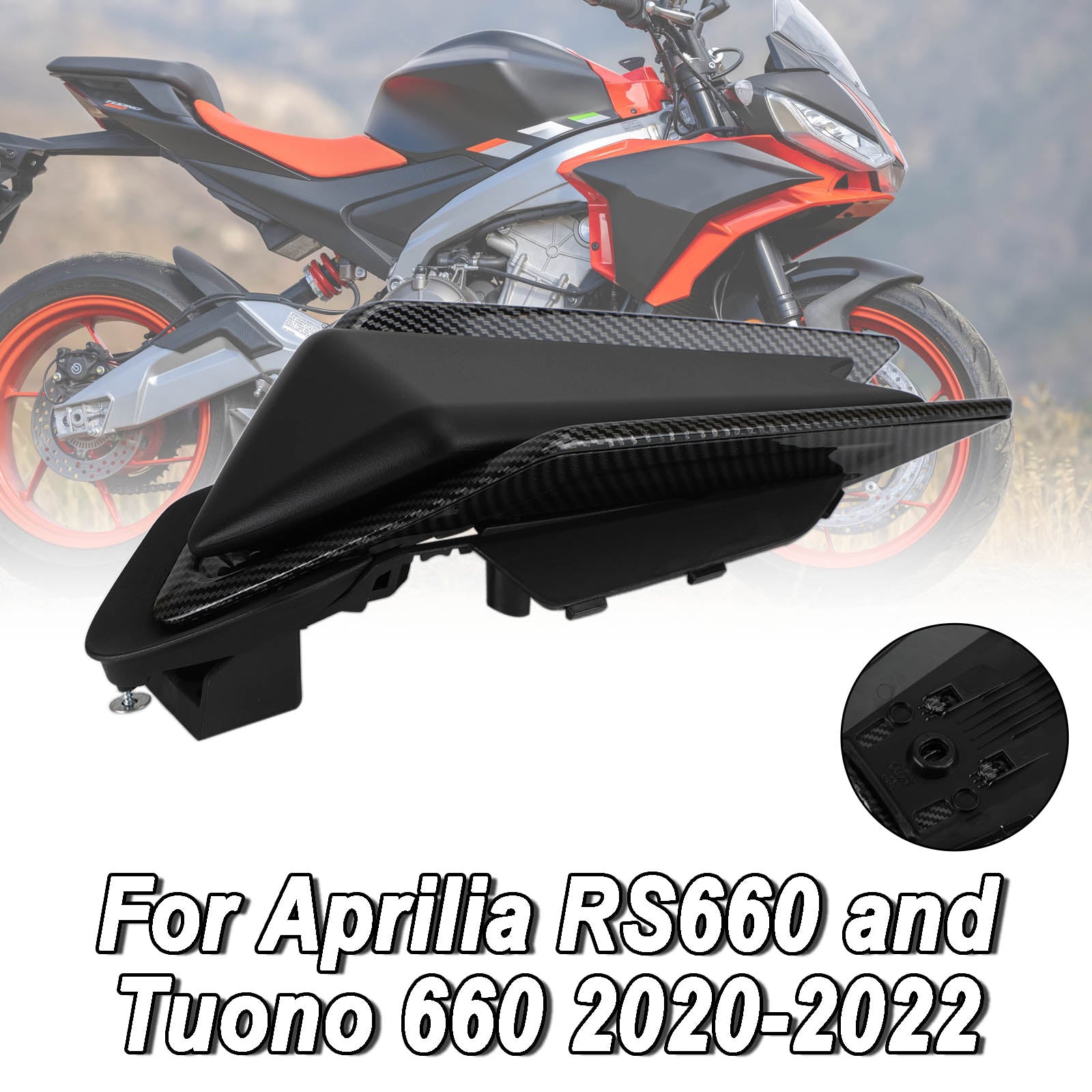 Rear Cowl Tail FAIRING Cover For Aprilia RS660 RSV4 Tuono 660 2020-2024