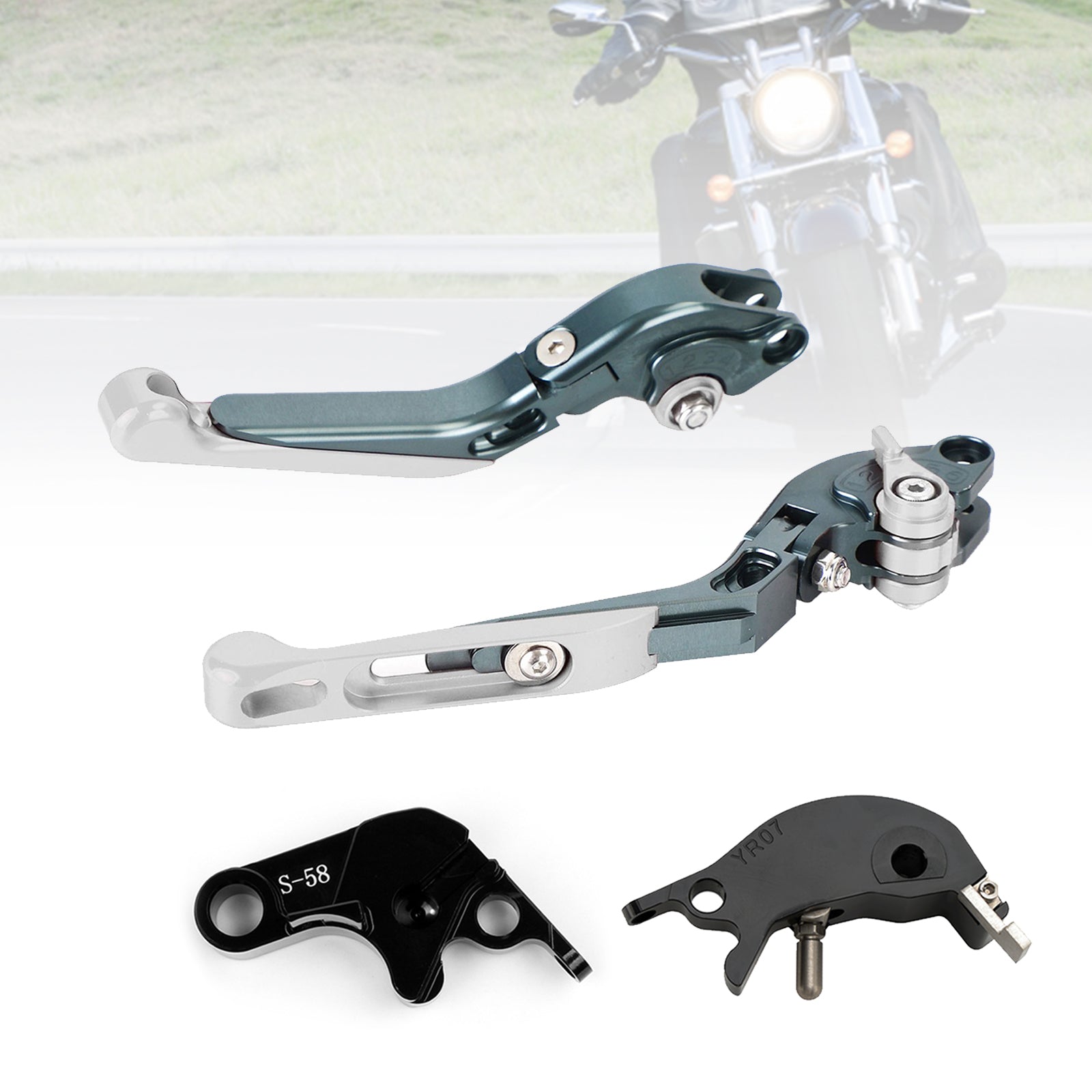 Adjustable Clutch Brake Lever fit for YAMAHA YZF R7 MT-10/SP FZ-10/SP 2022-23