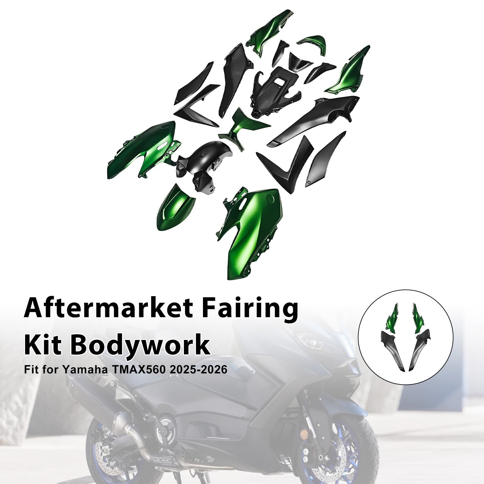 2025-2026 for Yamaha TMAX560 Injection Bodywork Fairing Kit