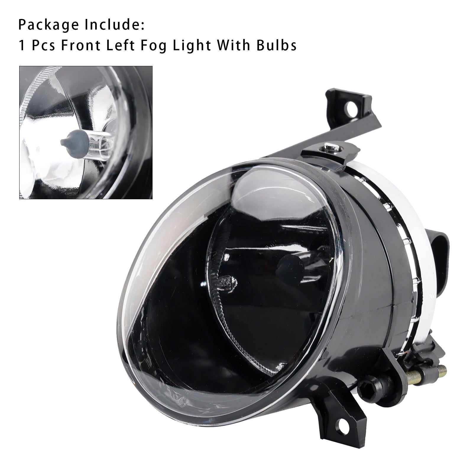 1 Pcs Front Left Fog Light &nbsp;For Volkswagen Polo 2010-2014 Tiguan 2008-2011