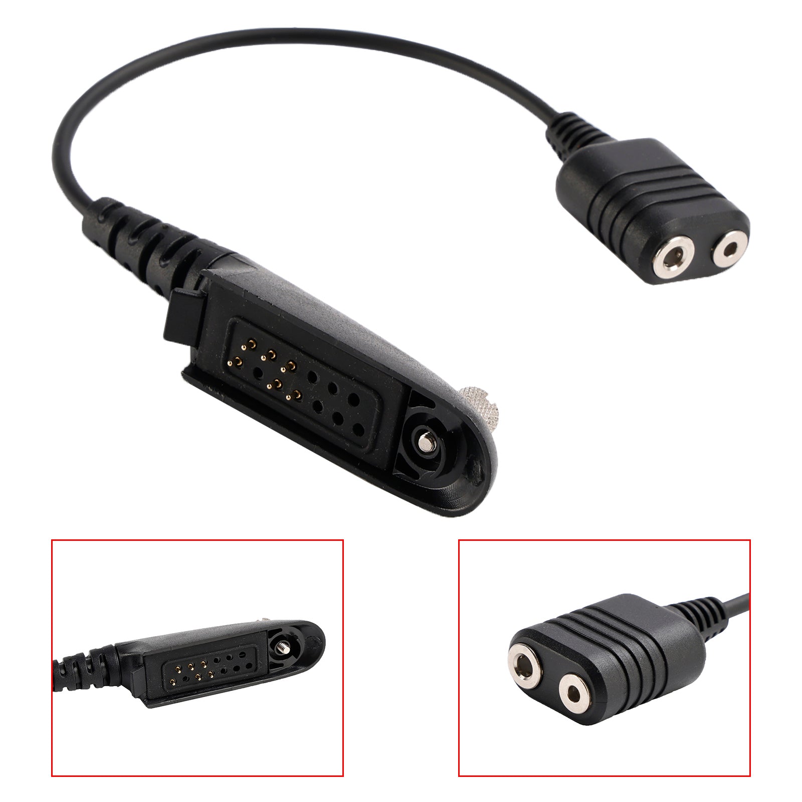 K Interface Headset Port Converter Cable for PR860 PRO5750 PRO7750 GP320 GP329