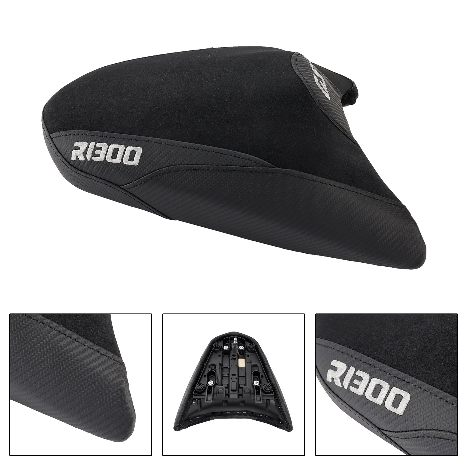 2024-2025 Bmw R1300Gs R 1300 Gs Rear Seat Passenger Cushion Flat Pu Blue White