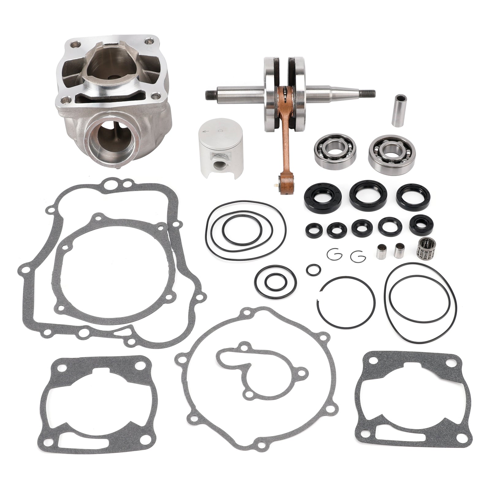 1993-2001 Yamaha YZ80 Cylinder Piston Crankshaft Gaskets Top End Rebuild Kit 4ES-11311-10-00