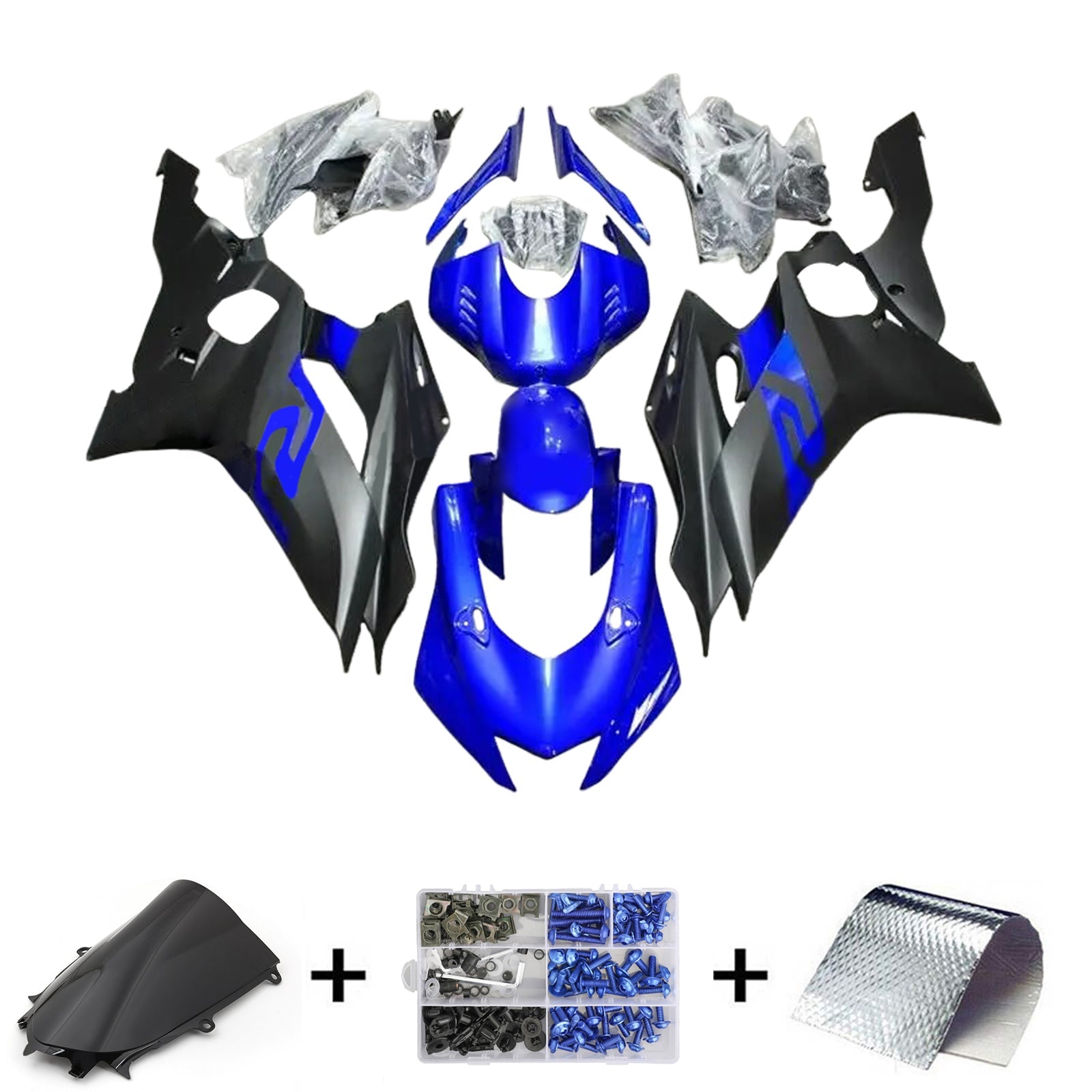 Yamaha YZF-R6 2017-2023 Fairing Kit Bodywork Plastic ABS