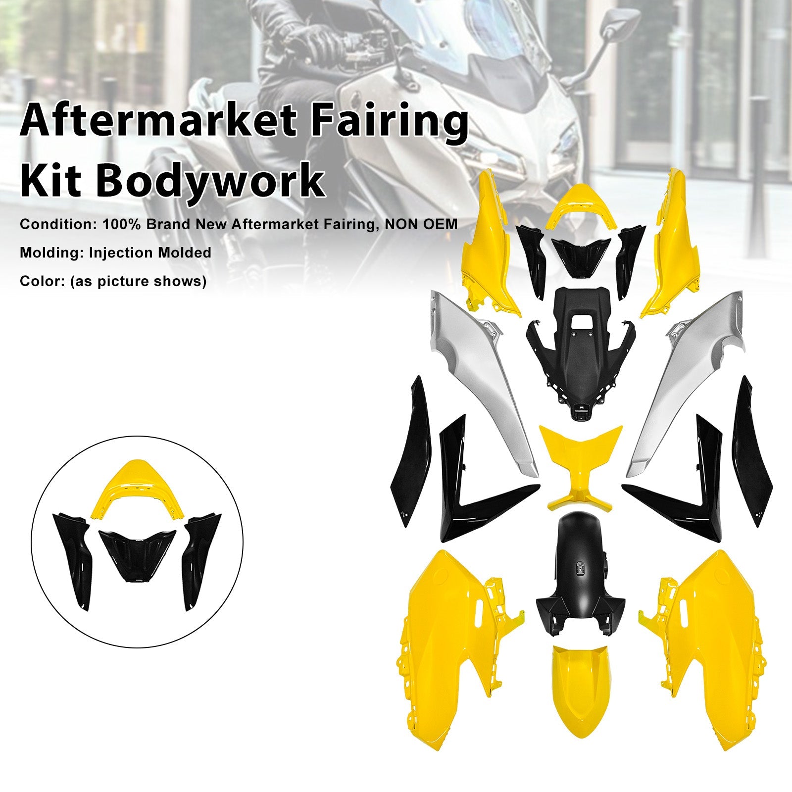 2025-2026 for Yamaha TMAX560 Injection Bodywork Fairing Kit