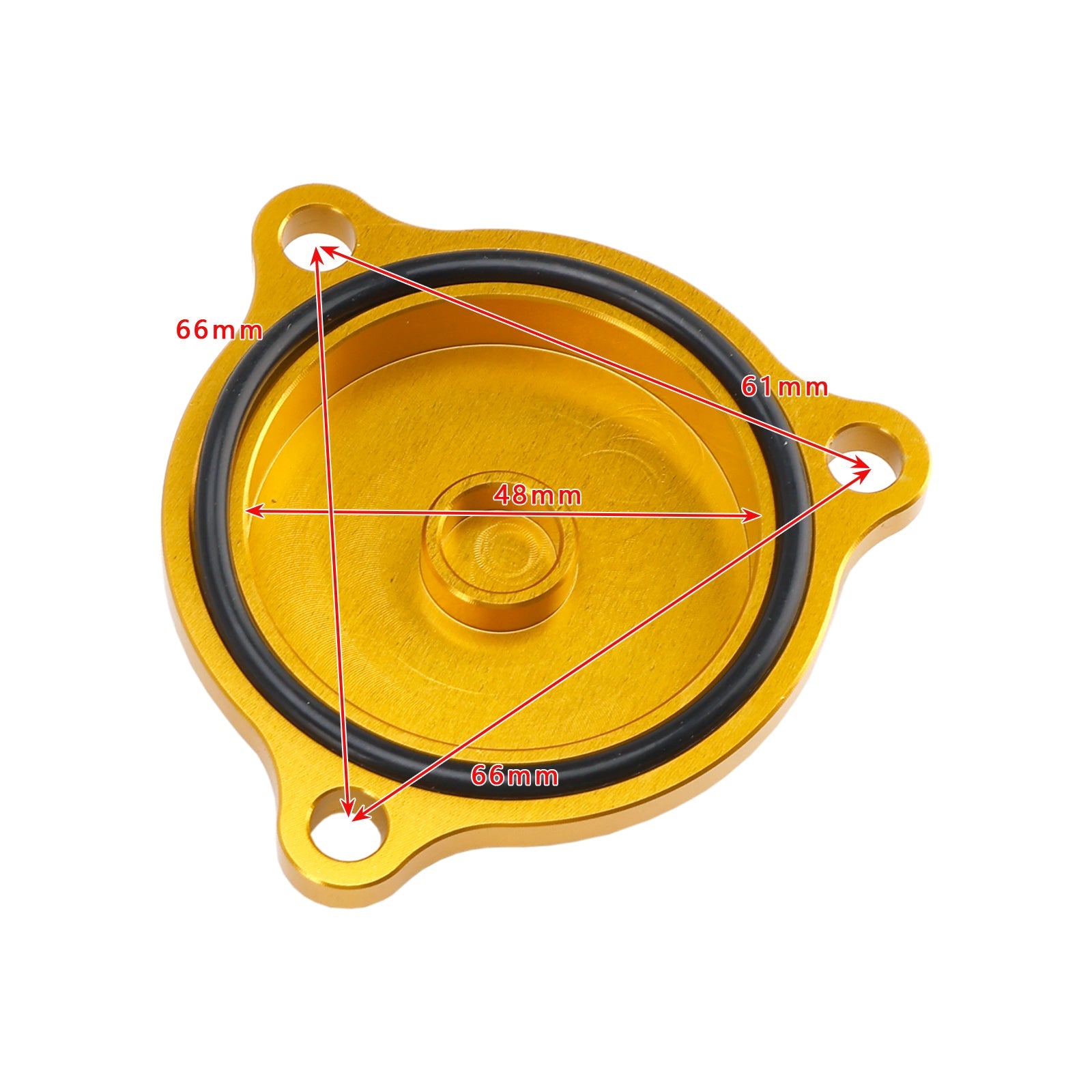 CNC Gold Oil Filter Cover For Suzuki Burgmann UH 125 150 200 DR-Z 400 E S SM