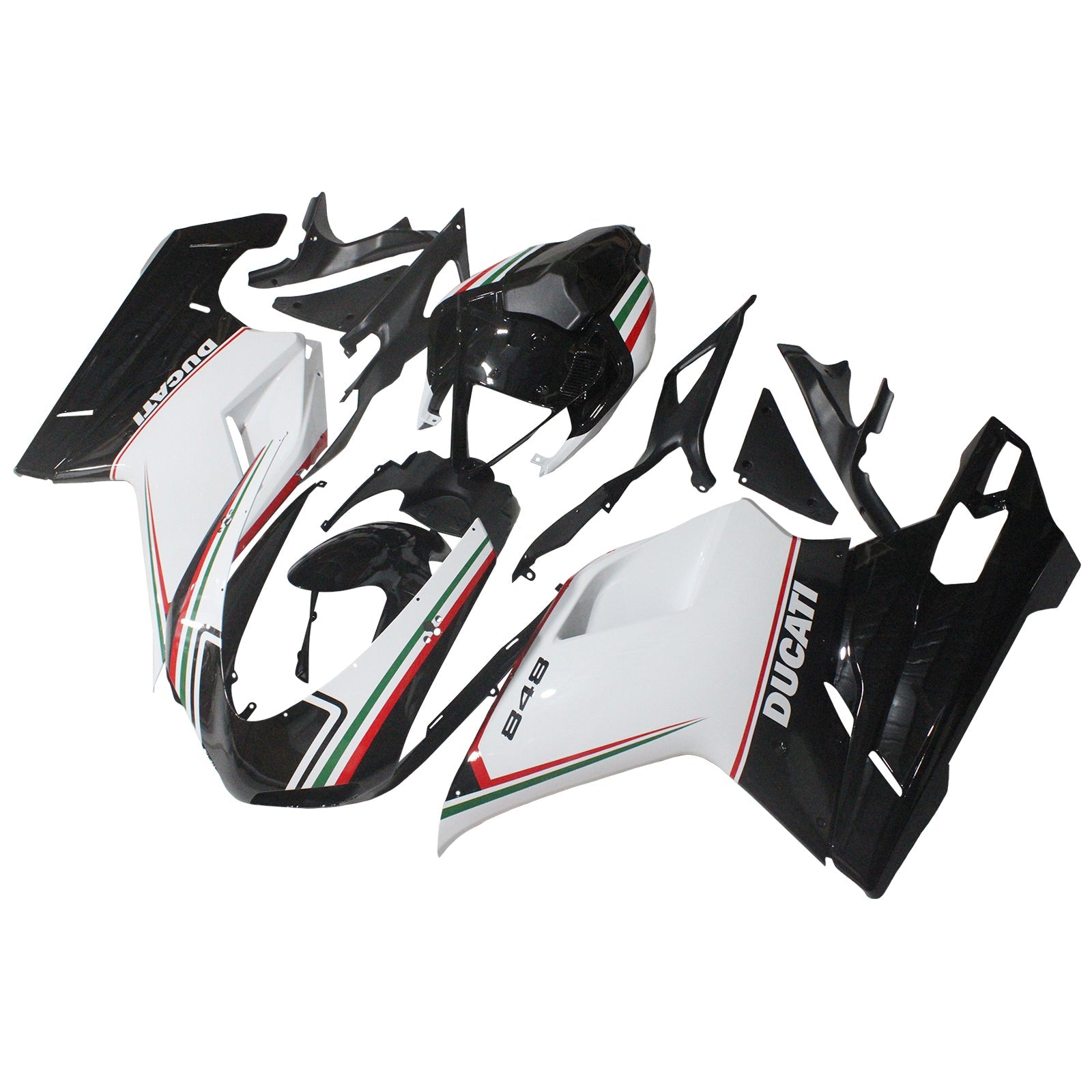 Ducati 1098 1198 848 2007-2011 Fairing Kit Bodywork ABS