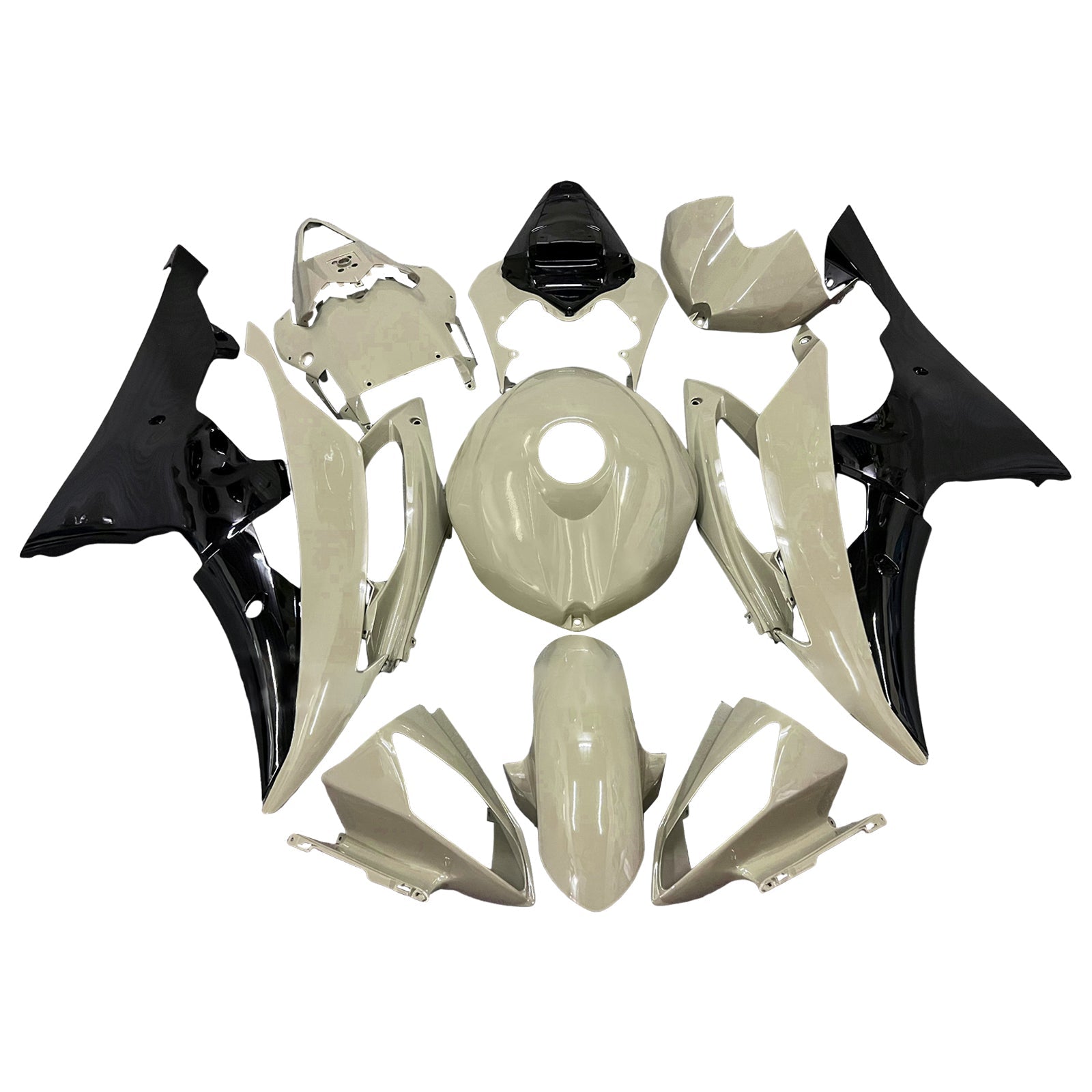 Injection Fairing Kit Bodywork Plastic ABS For Yamaha YZFR6 YZF-R6 2008-2016