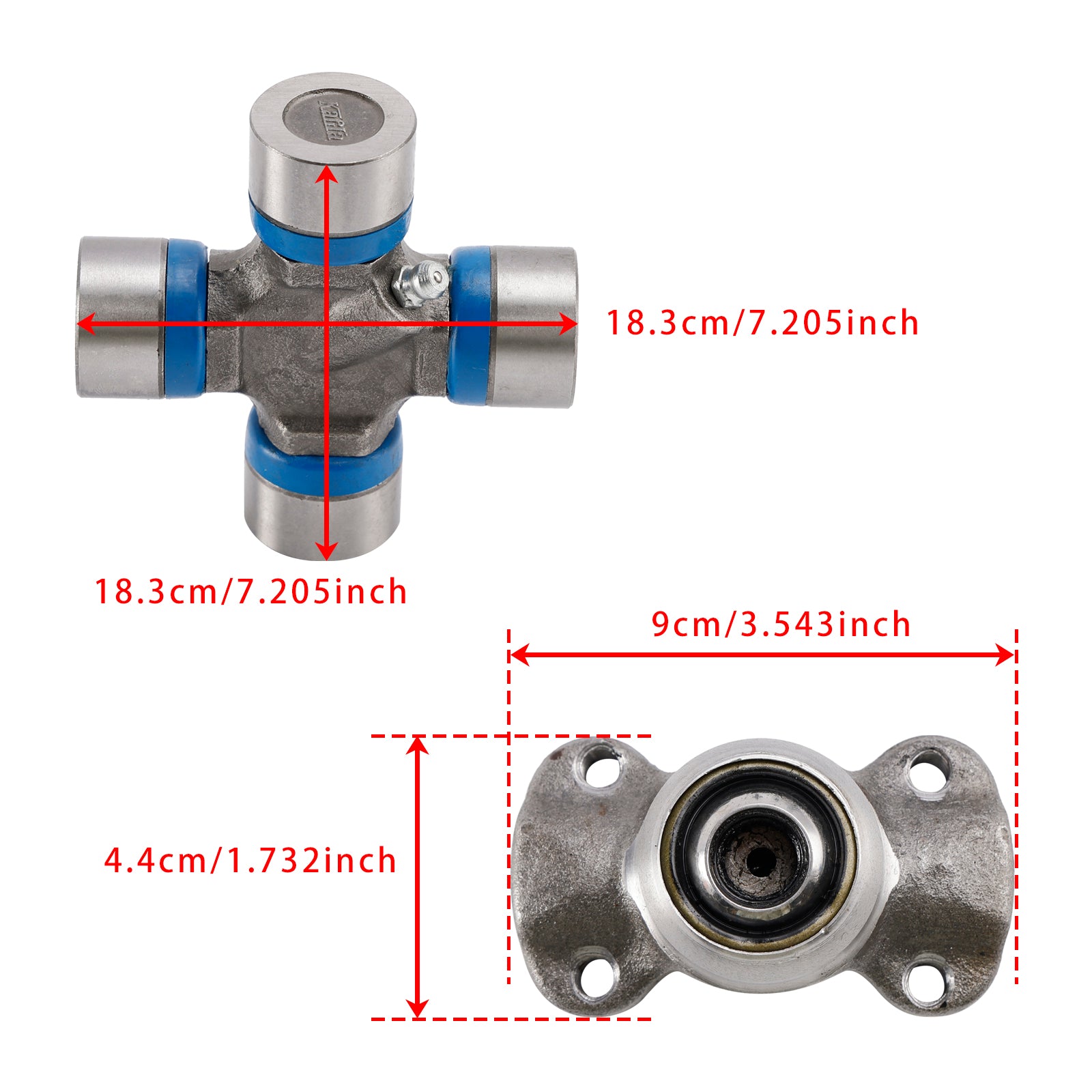1984-2001 Jeep Cherokee XJ Double Cardan Joint 211355X + 5-153X
