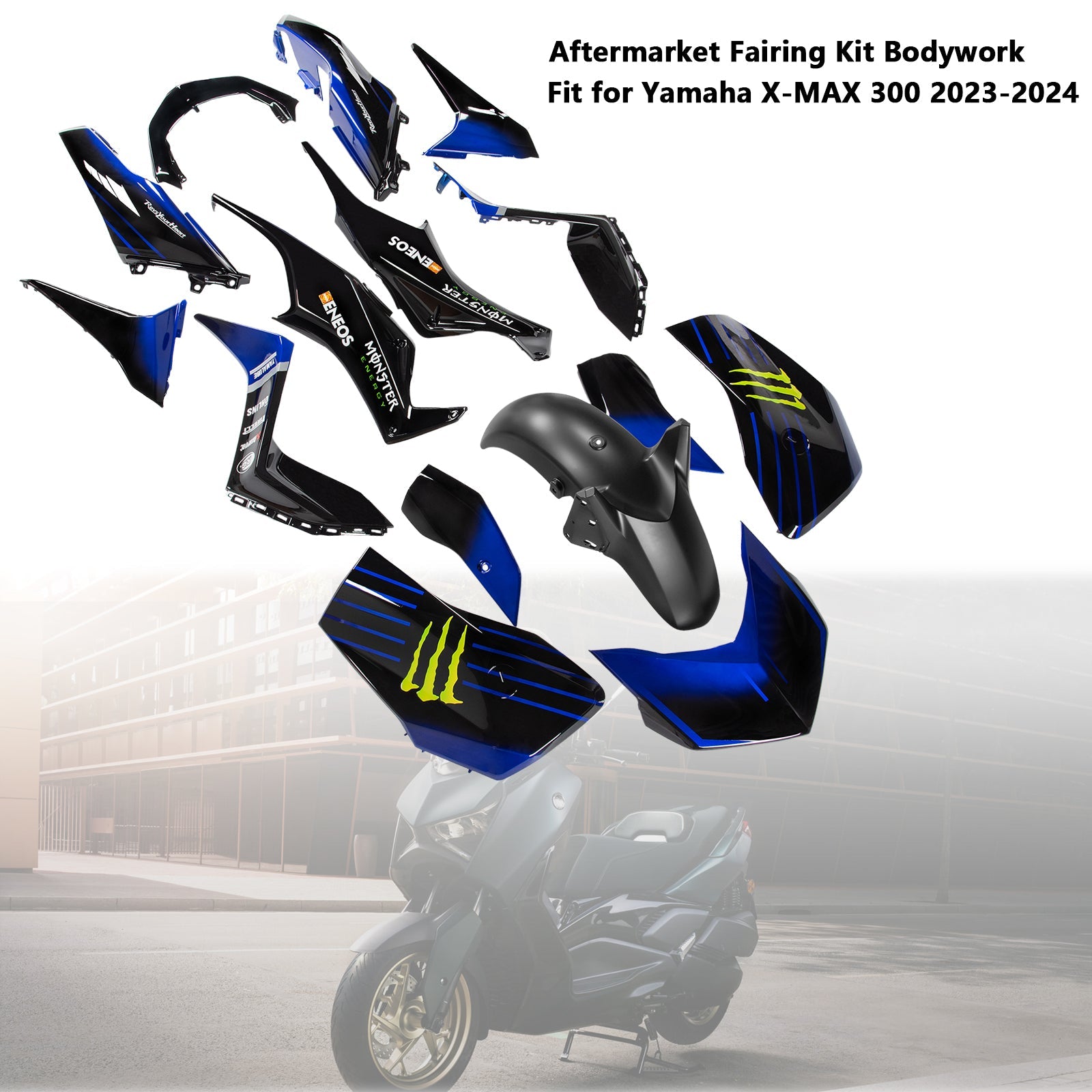 Yamaha X-MAX 300 XMAX 2023-2024 Fairing Kit