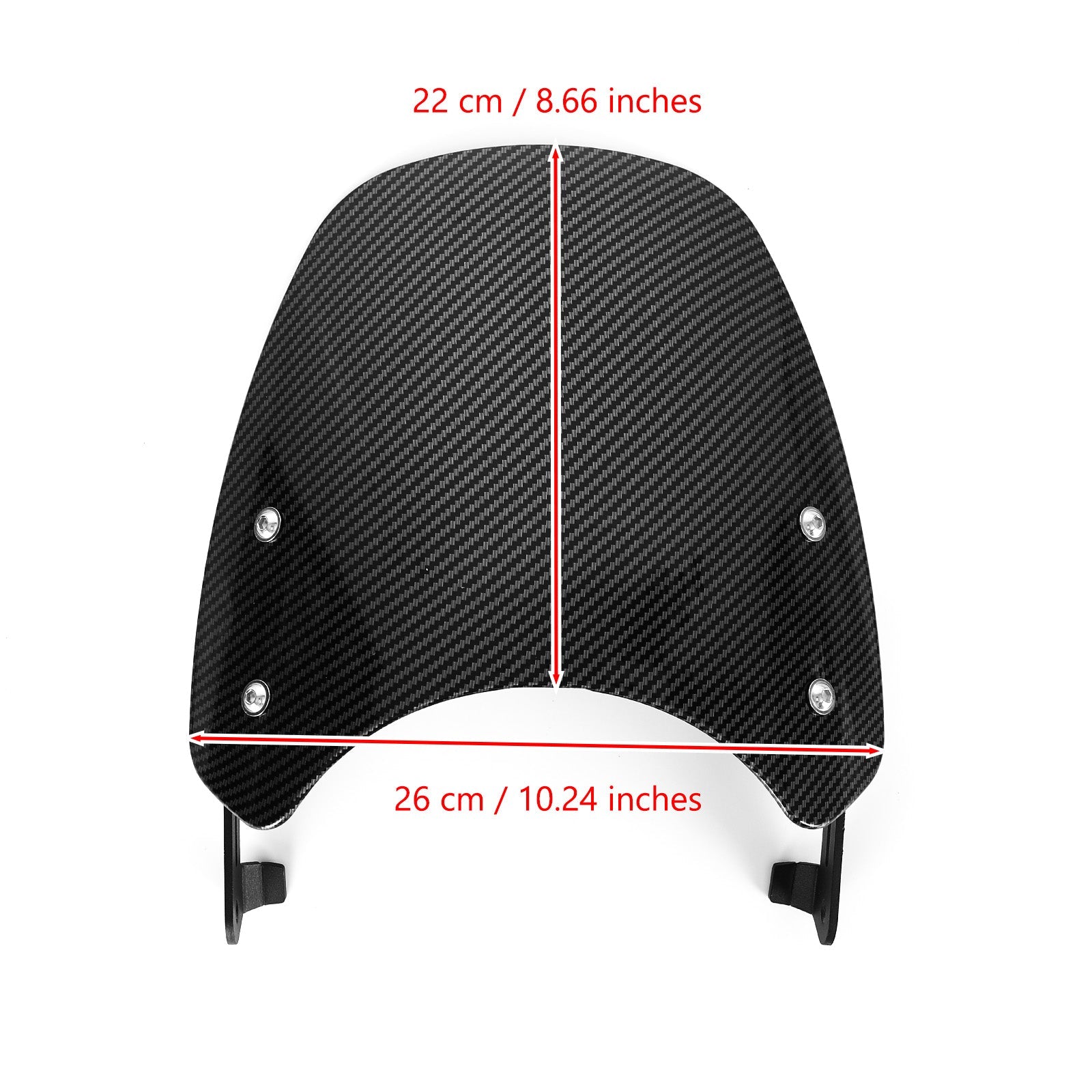 ABS Motorcycle Windshield WindScreen for Triumph Speed Twin 1200 2019-2021 Generic