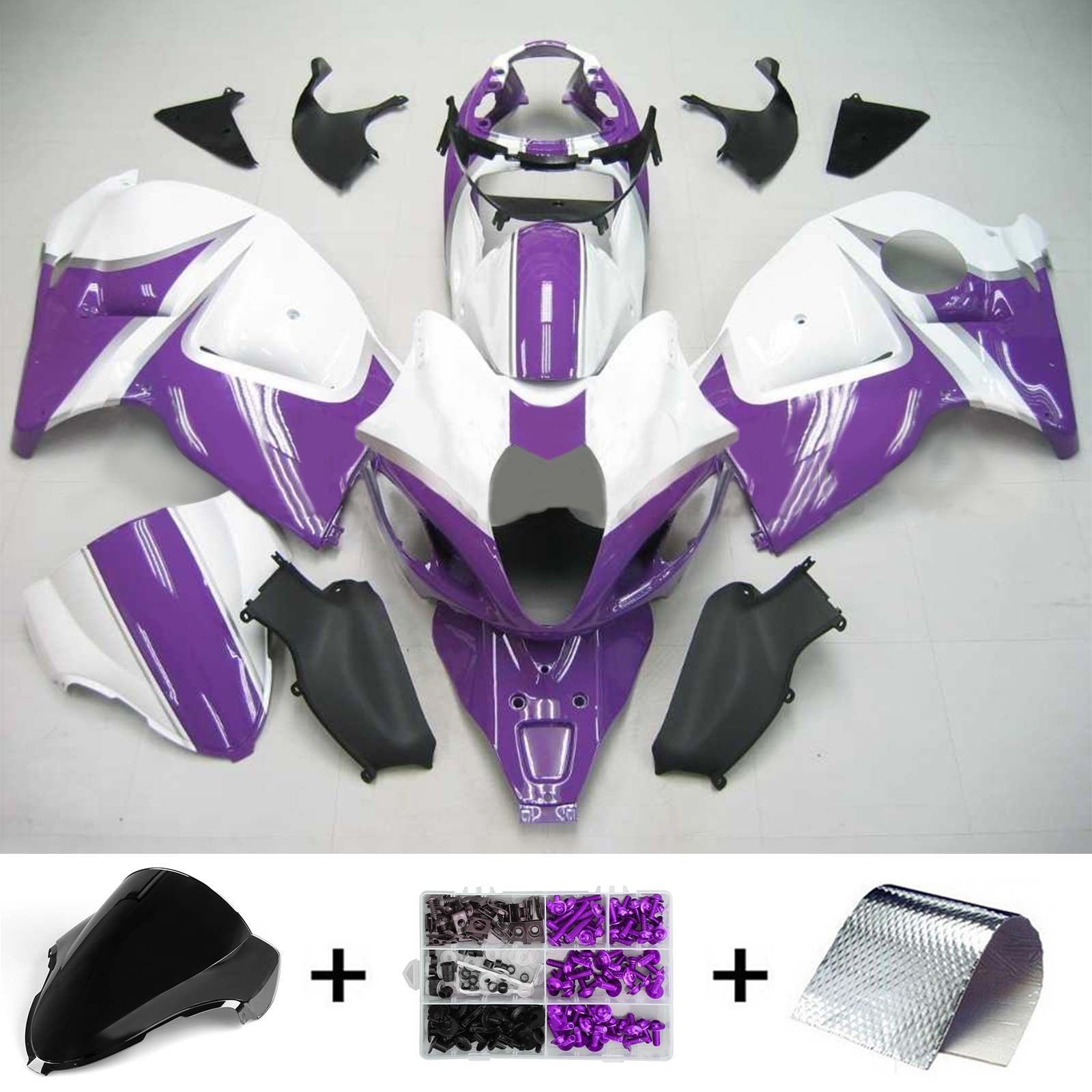 Suzuki Hayabusa GSXR1300 1999-2007 Fairing Kit Bodywork Plastic ABS