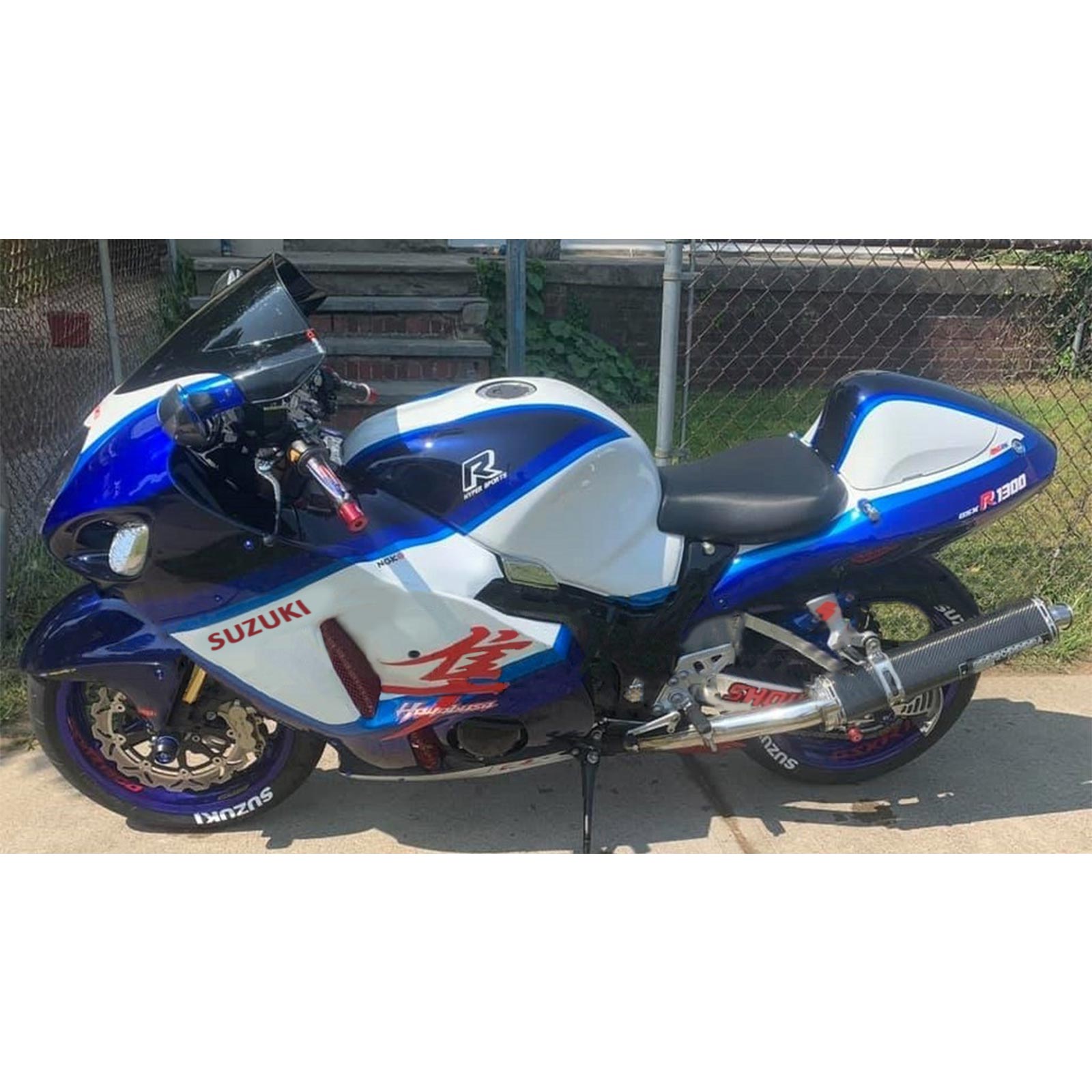 سوزوكي هايابوسا GSXR1300 1999-2007 الهدايا المجمعة هيكل السيارة البلاستيك ABS