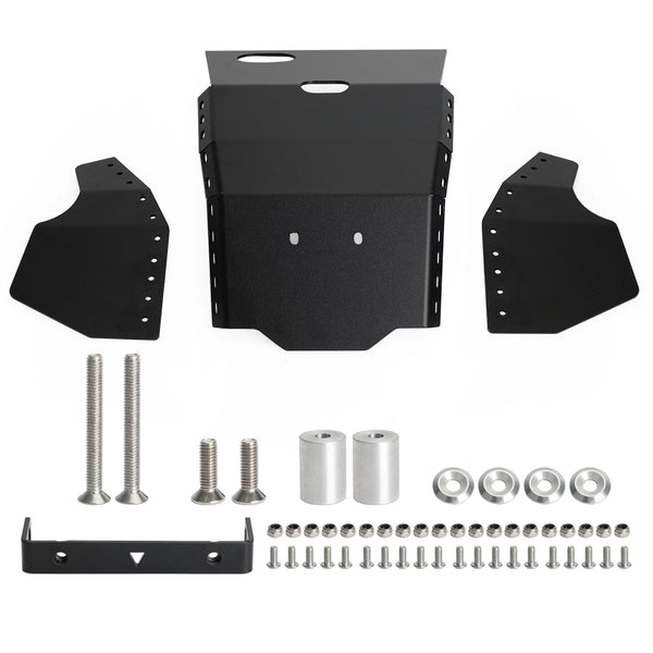 Black Engine Guard Skid Plate Fit for Honda CRF300 CRF300L Rally 2021-2022 Y2204 Generic