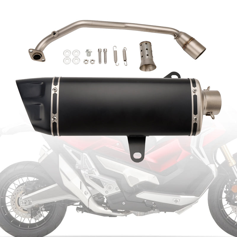 Honda Adv160 Adv 160 2022-2024 Silenciador deslizante Tubo de escape delantero Cola