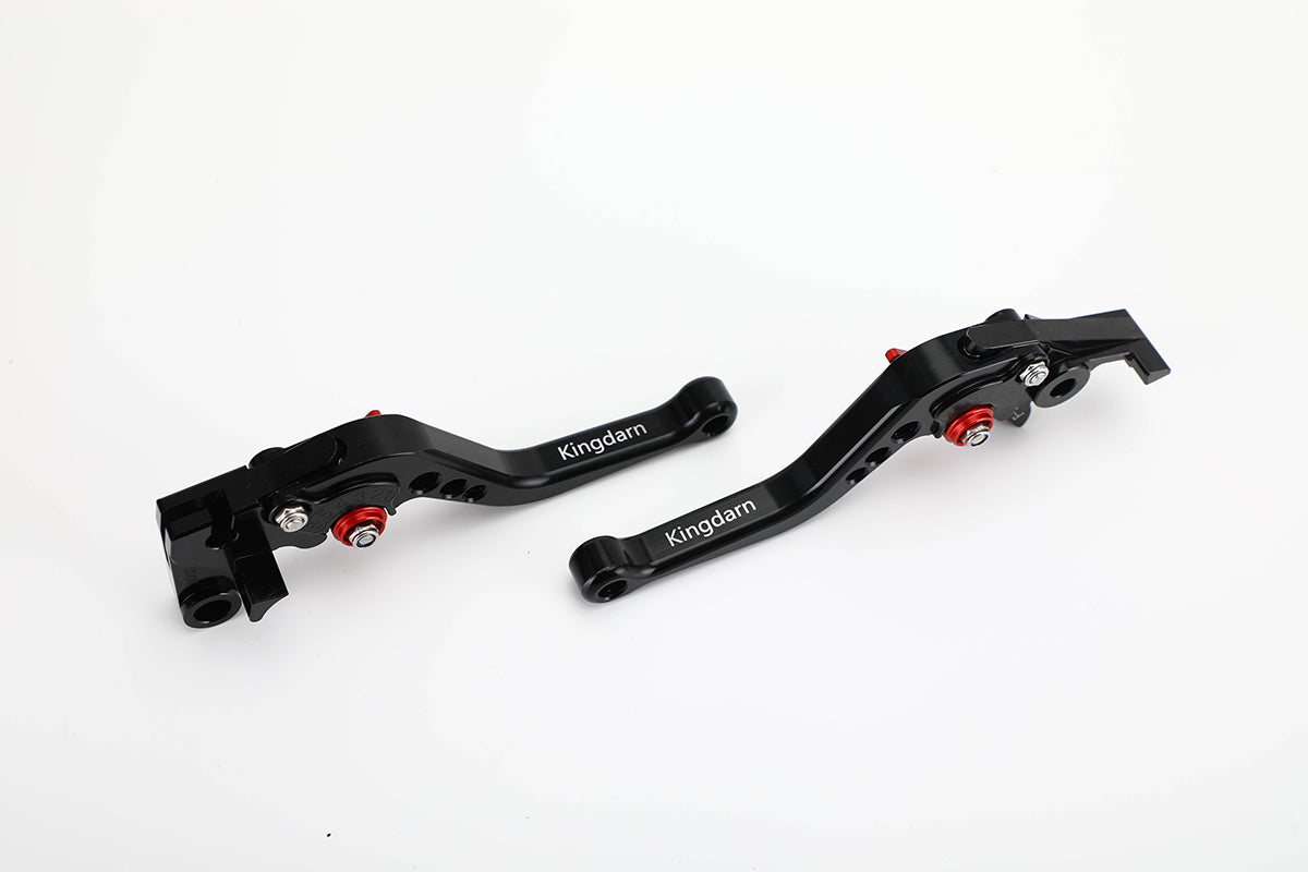 Kingdarn Short Brake Clutch Levers For Yamaha YZF R1 YZF R6 FZ1 FAZER R6S Black Generic