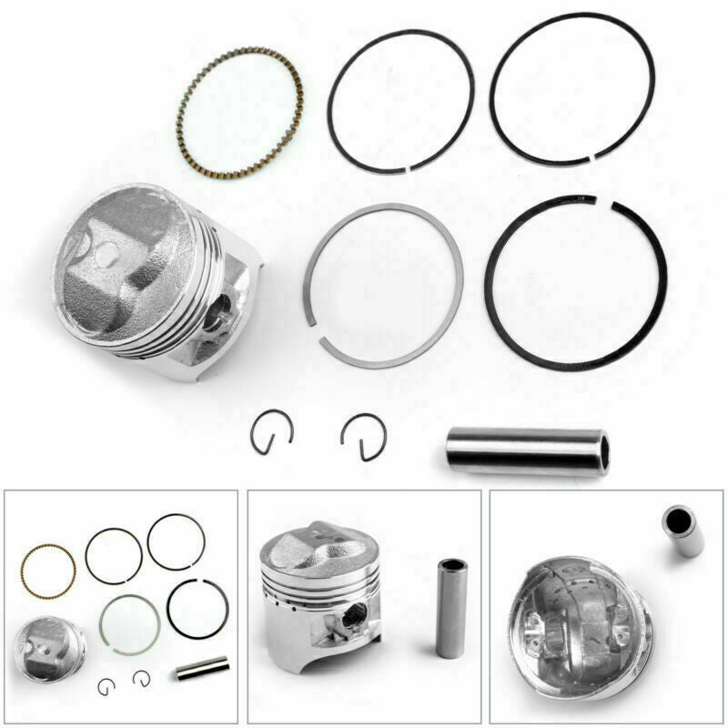 Piston Kit - Standard Bore Size ?57.00mm Fit Suzuki GS125 DF125 DR125 GN125 Generic