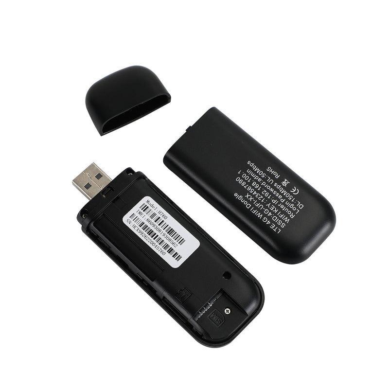 Desbloqueado USB 4G Dongle LTE WIFI Enrutador inalámbrico Módem de banda ancha móvil Tarjeta Sim