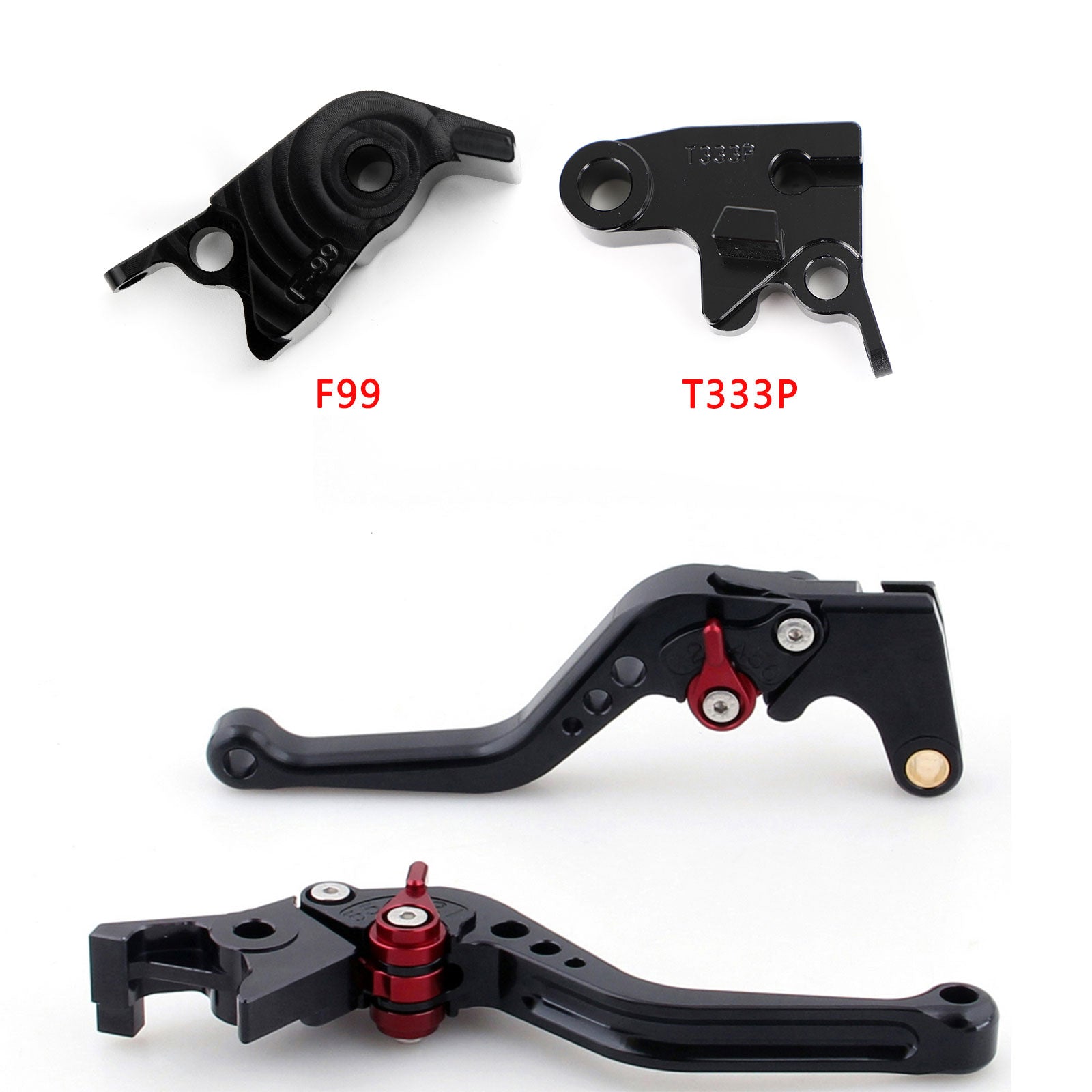 Short Clutch Brake Lever fit for Speed Triple R 2016-2018 Tiger 1050 Scrambler Generic