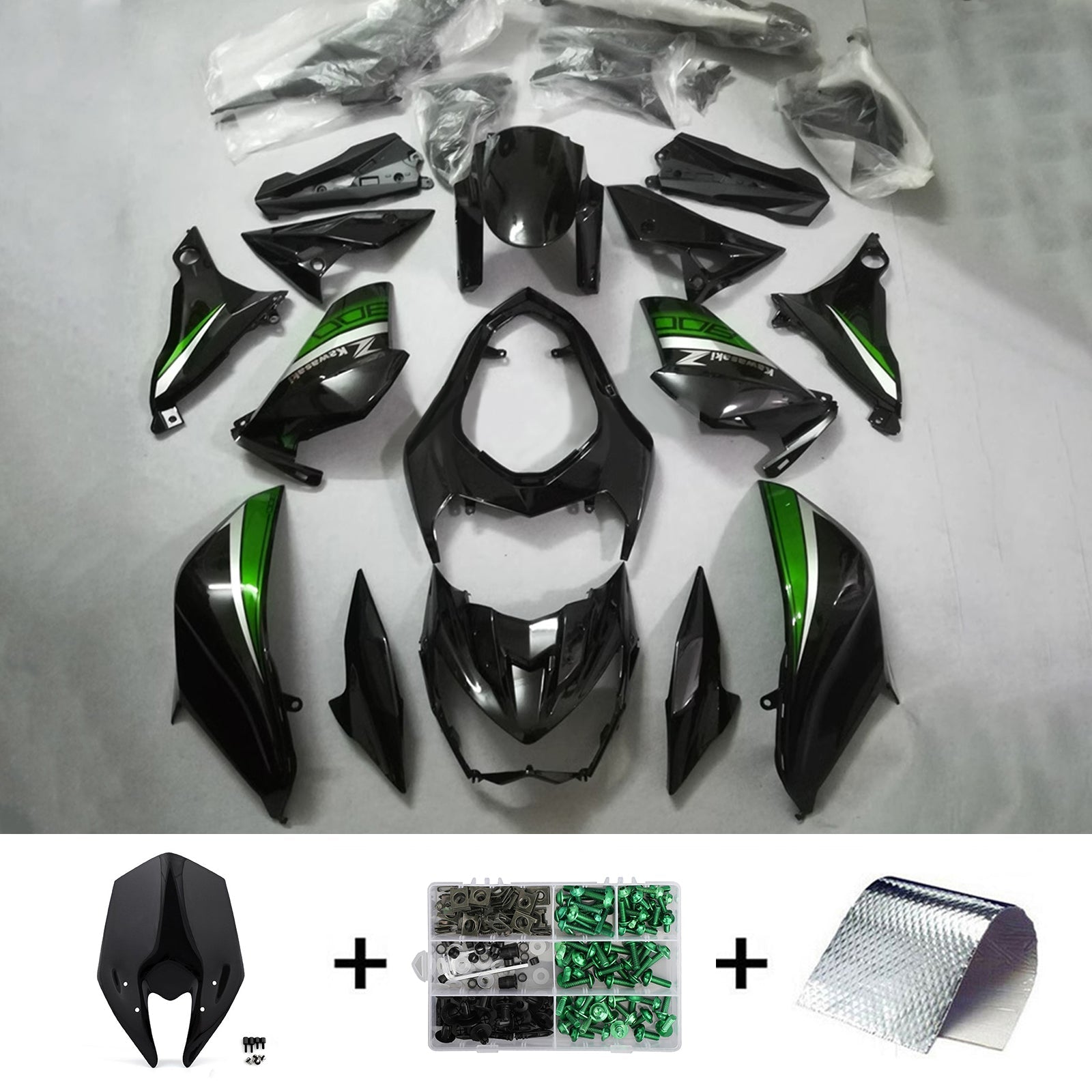 Kawasaki Z800 2013-2018 Fairing Kit Bodywork Plastic ABS