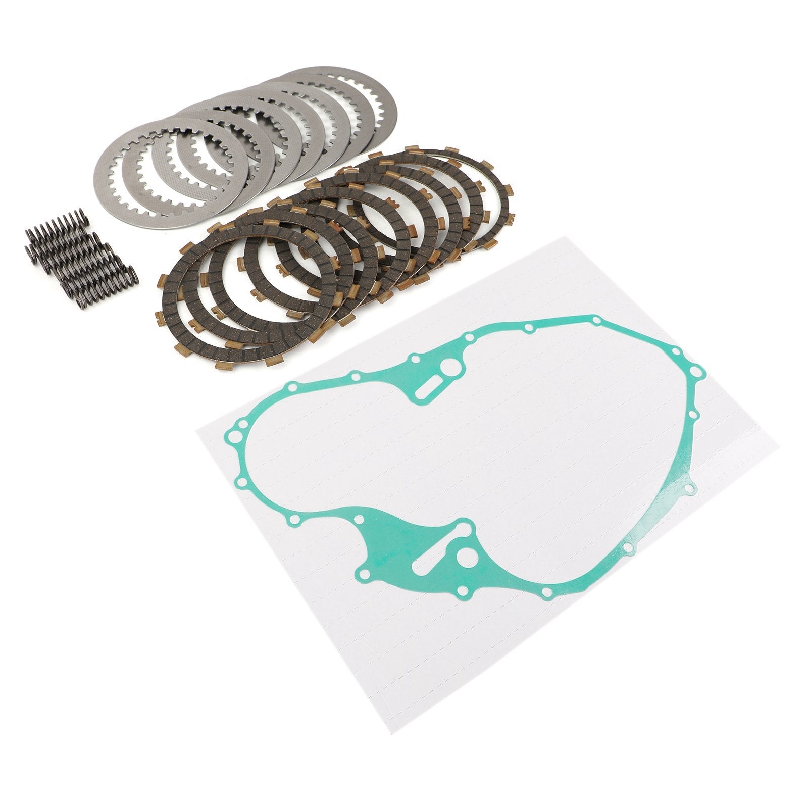 Kit de embrague Discos Discos Muelles Junta para Yamaha Raptor 700 700R 2006-2018 Genérico