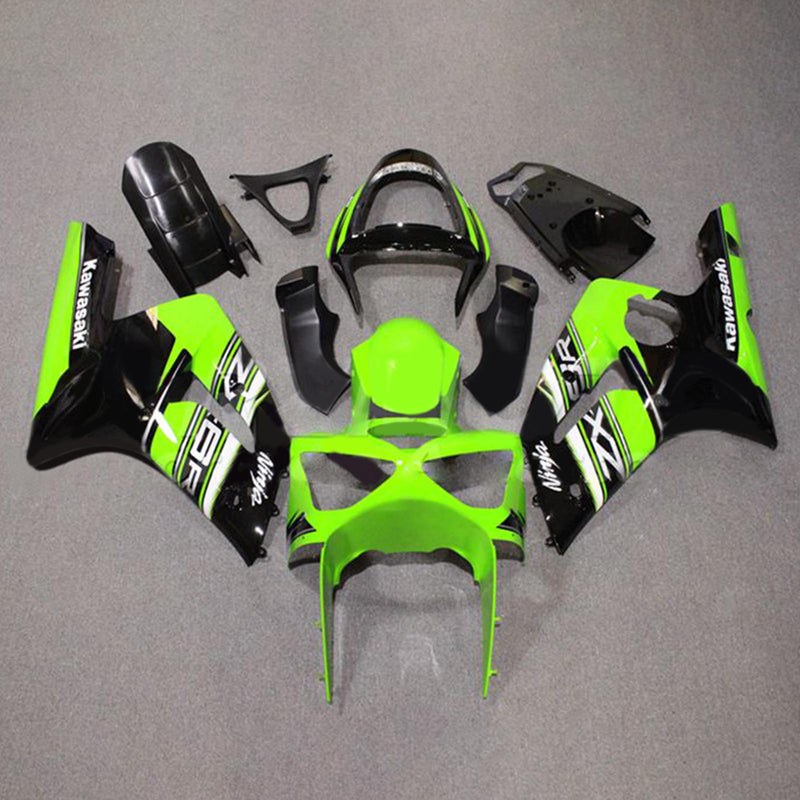 Kawasaki ZX6R 636 2003-2004 Fairing Kit Bodywork Plastic ABS