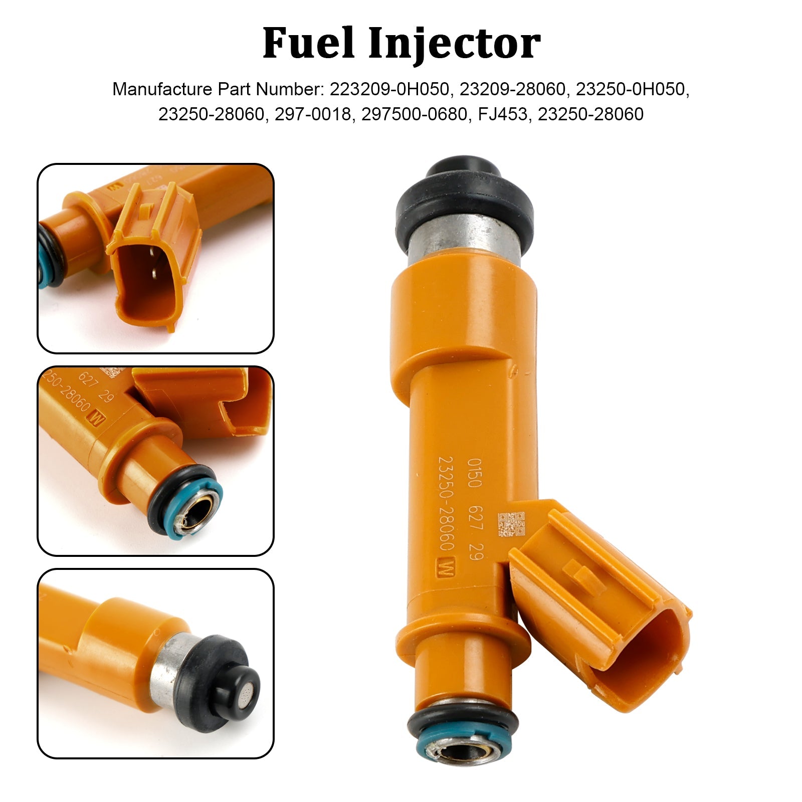 1PCS Fuel Injector 23209-0H050 Fit Toyota Camry 2.4L 2003-2011 23209-28060