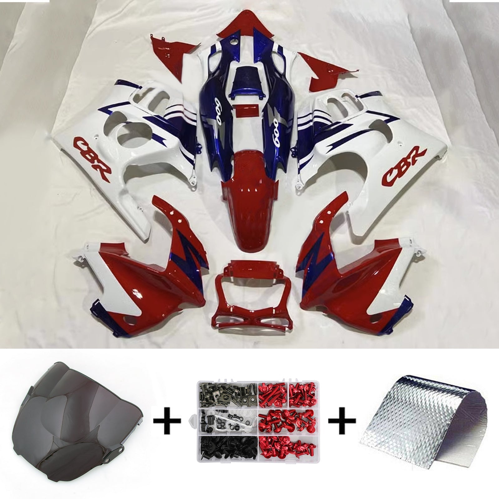 Honda CBR600 F3 1997-1998 Fairing Kit Bodywork Plastic ABS