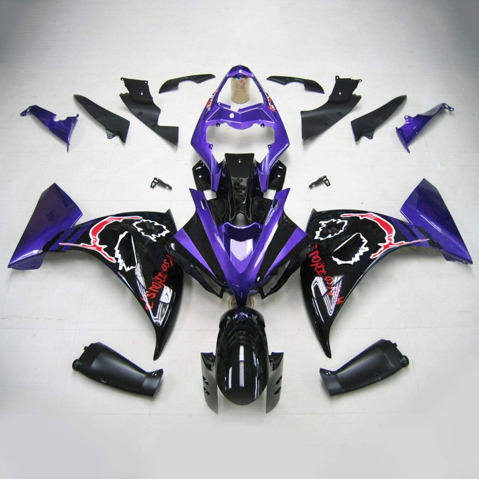 Kit Carenado Para Yamaha YZF 1000 R1 2012-2014 Genérico