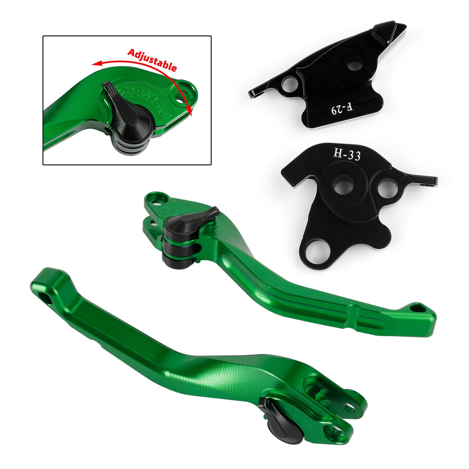 Honda VFR 1200 2010-2013 RC51 2000-2006 CNC Short Clutch Brake Lever