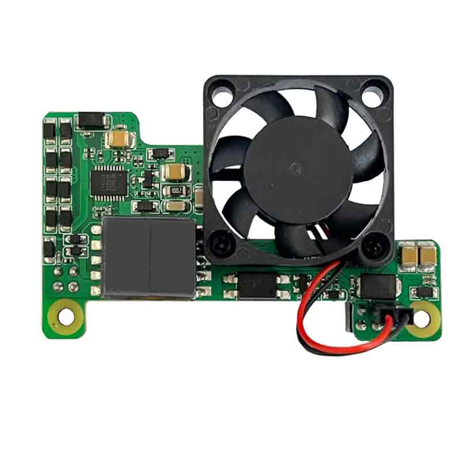 Módulo de expansión de fuente de alimentación Ethernet Raspberry Pi Poe compatible con 3B+/4B con ventilador