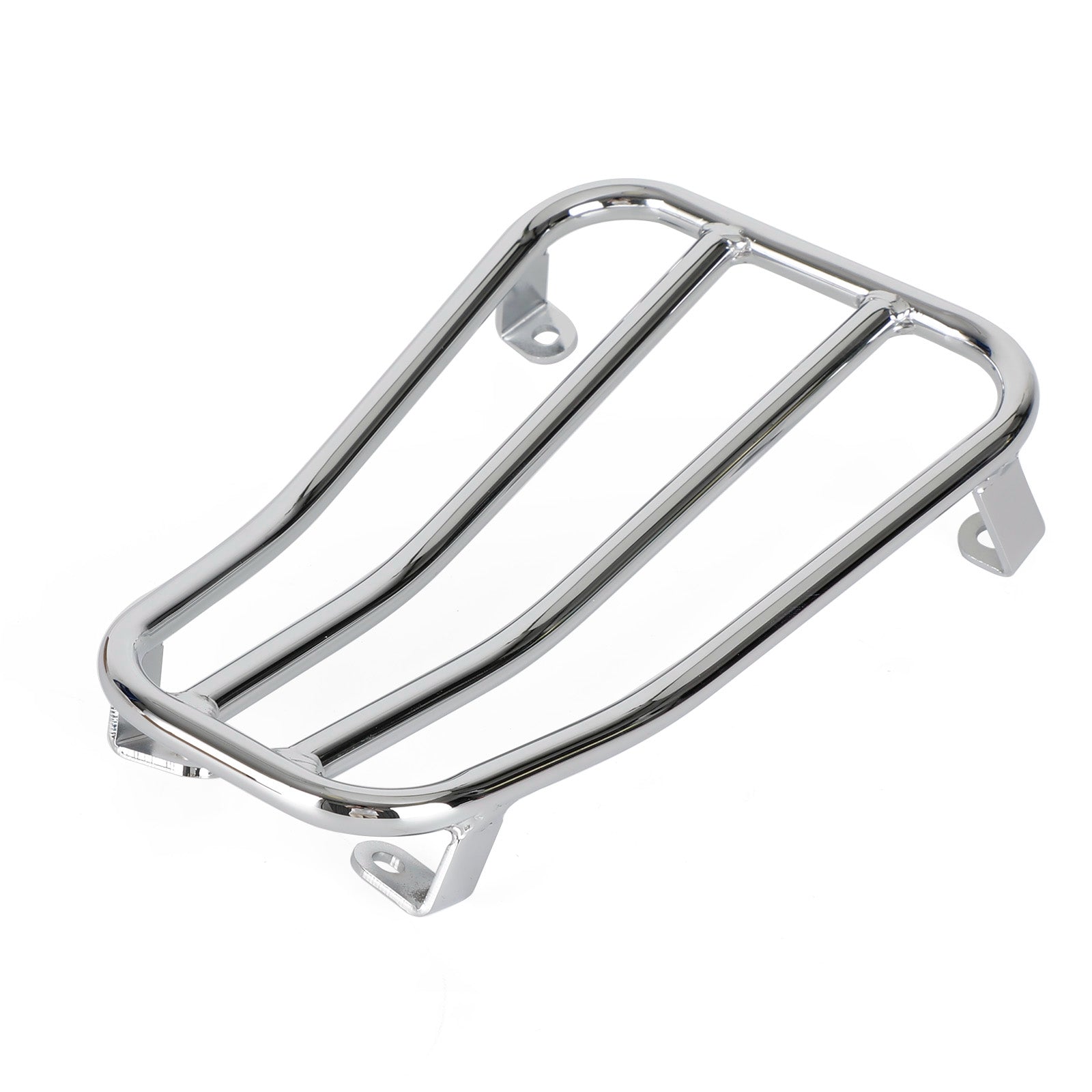 CHROME-PLATED FLOOR BOARD LUGGAGE CARRY SUPPORT RACK FOR VESPA GTS GTV GTL GT Generic