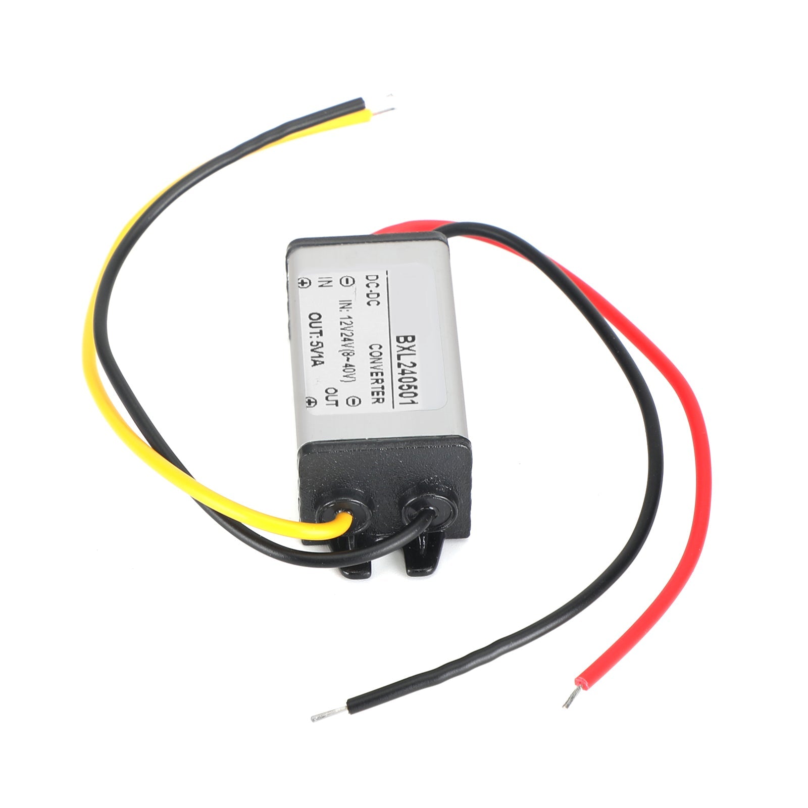 1~5A Convertidor DC/DC a prueba de agua Regulador de fuente de alimentación 12V/24V Reducir a 5V