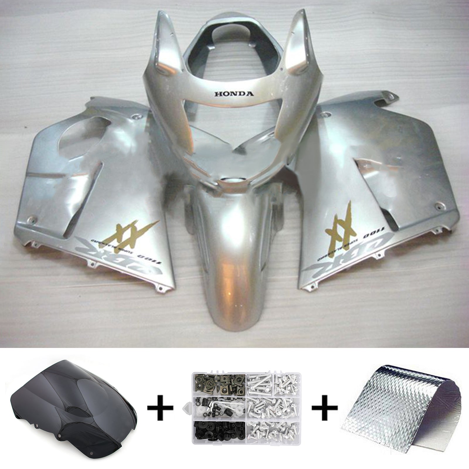 Honda CBR1100XX SuperBlackBird 1996-2007 Fairing Kit Bodywork ABS