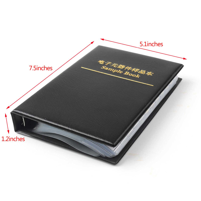 2625PCS 2512 5% SMD Chip SMT Resistor 105 Valores Muestra Libro YAGEO DIY Kits