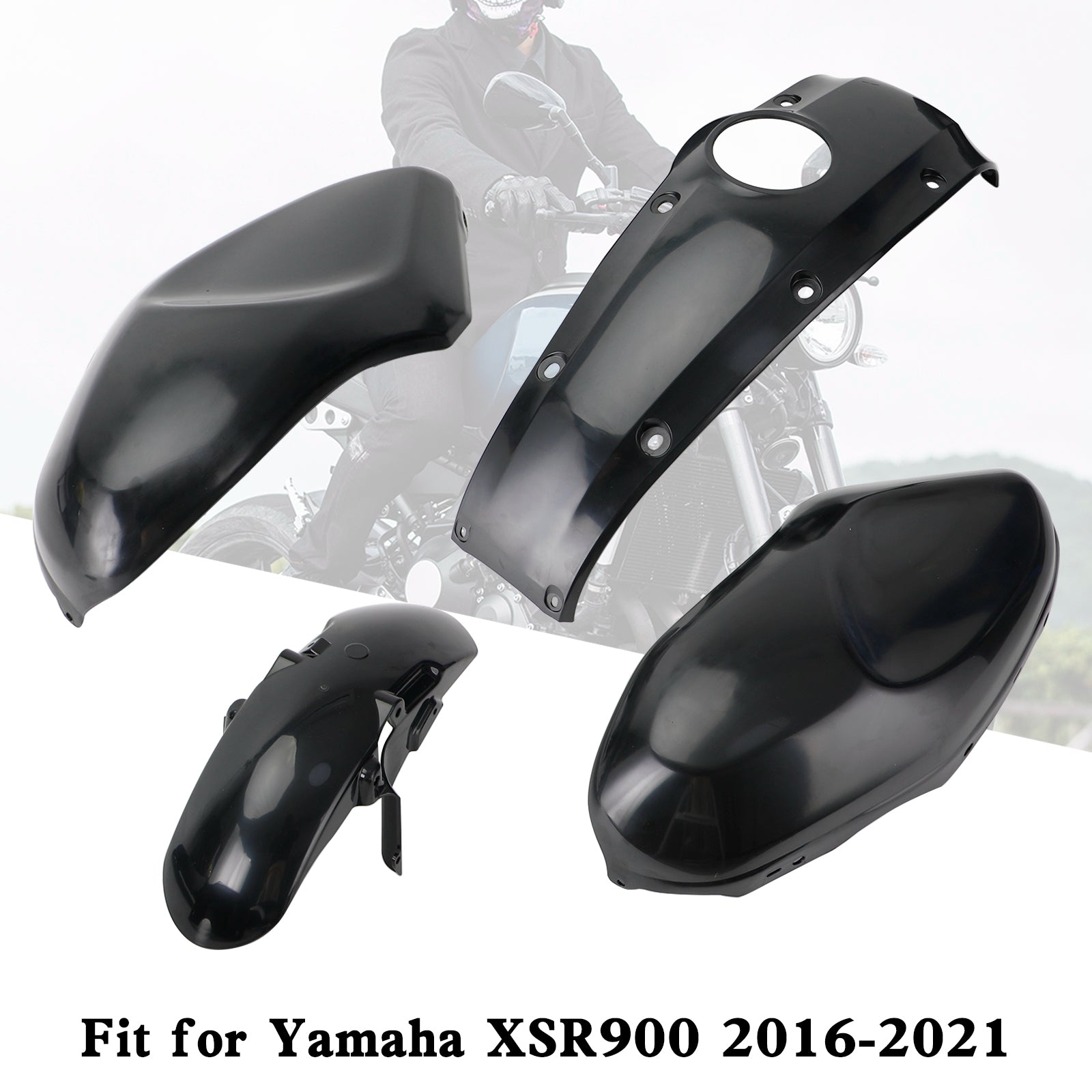 Bodywork Fairing Injection Molding Unpainted For Yamaha XSR900 2016-2021