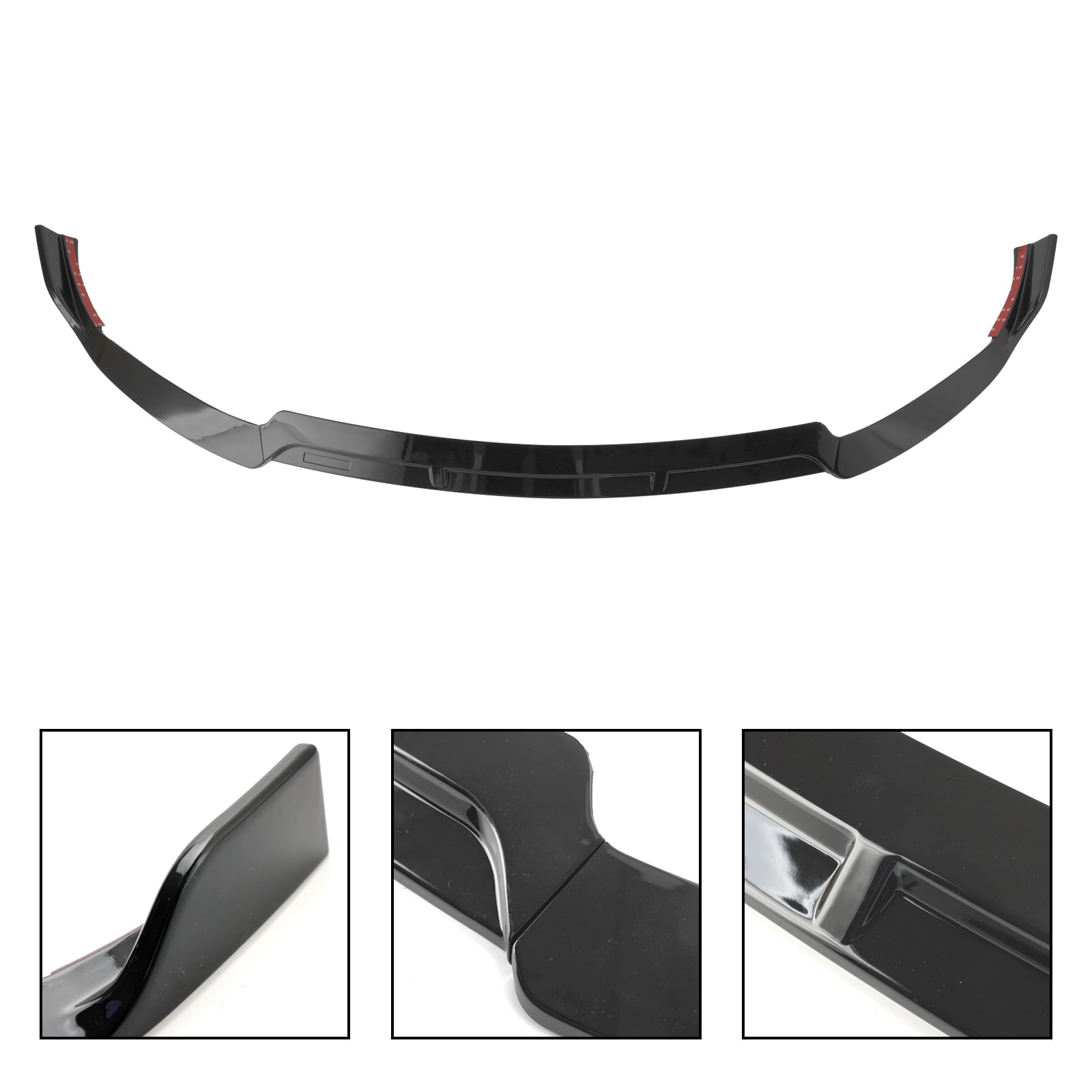 Front Splitter Lip Fit Mercedes Benz C-Class W205 C205 2019-2021 Brabus Style