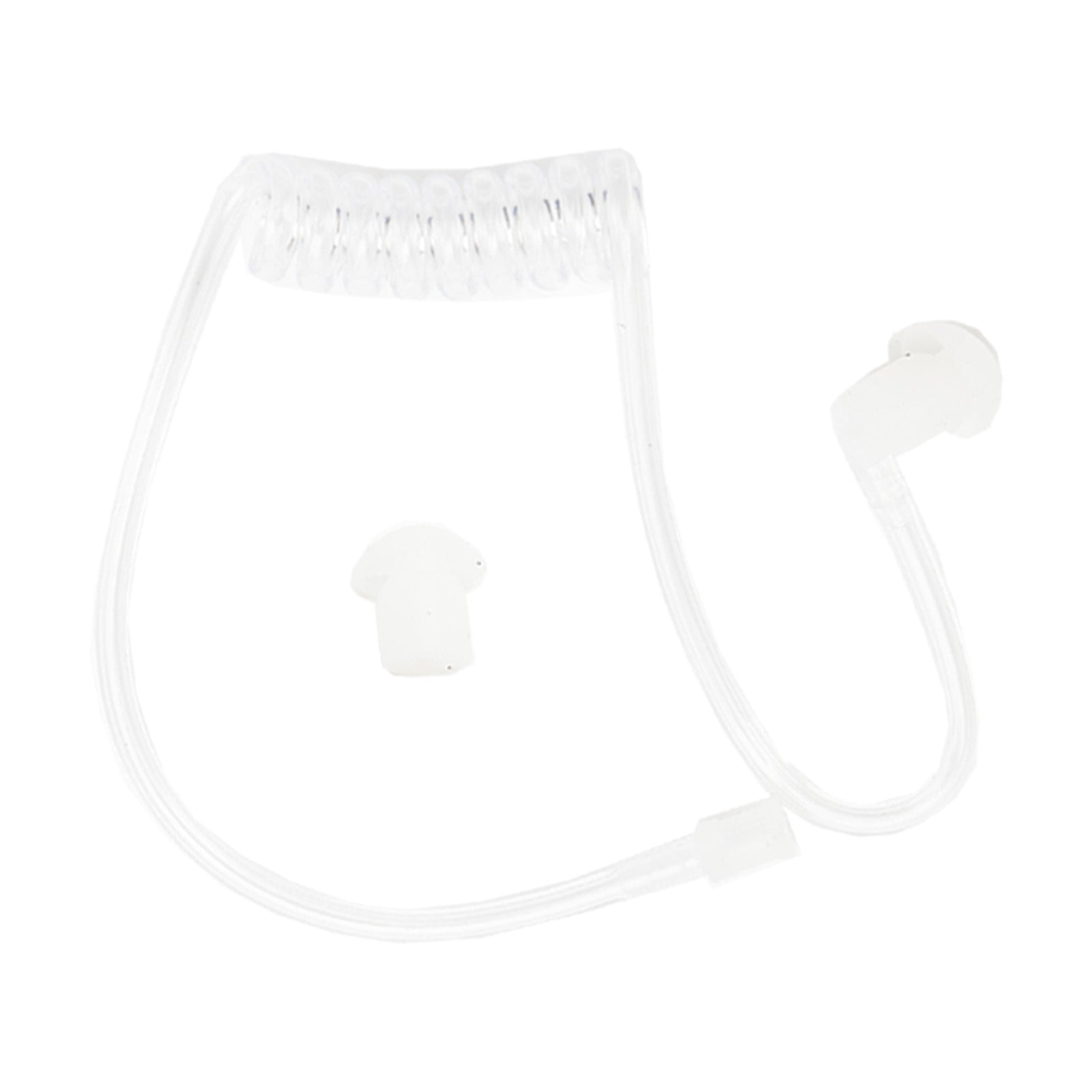 Para STP8000 STP8030 STP8035 Auriculares de tubo transparente PTT 7.1-A3 de 6 pines con micrófono