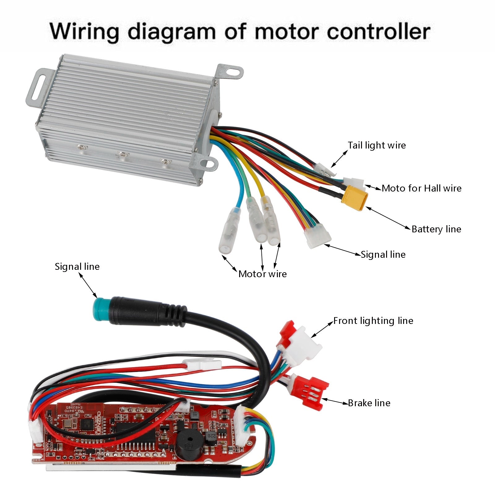 36V350W Controller Bluetooth Board Control Module Kit for M365/PRO E-Scooter