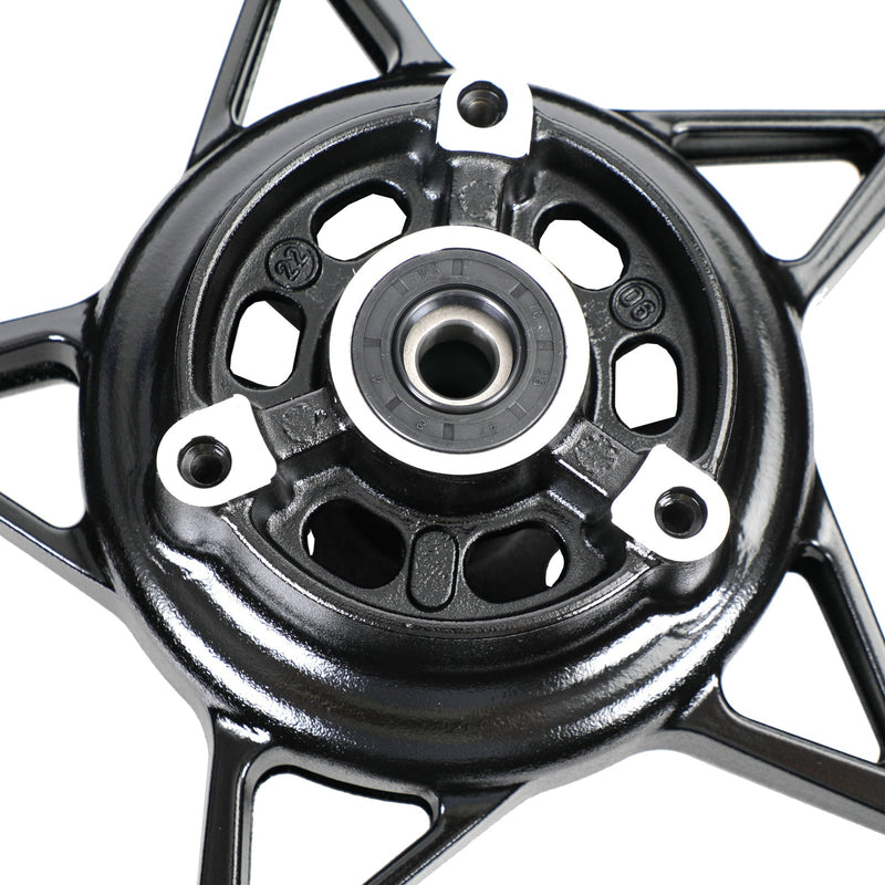 Forged Aluminum Alloy Rims Wheels for Kawasaki EX400 NINJA 400 Z400 2018-2022 Generic