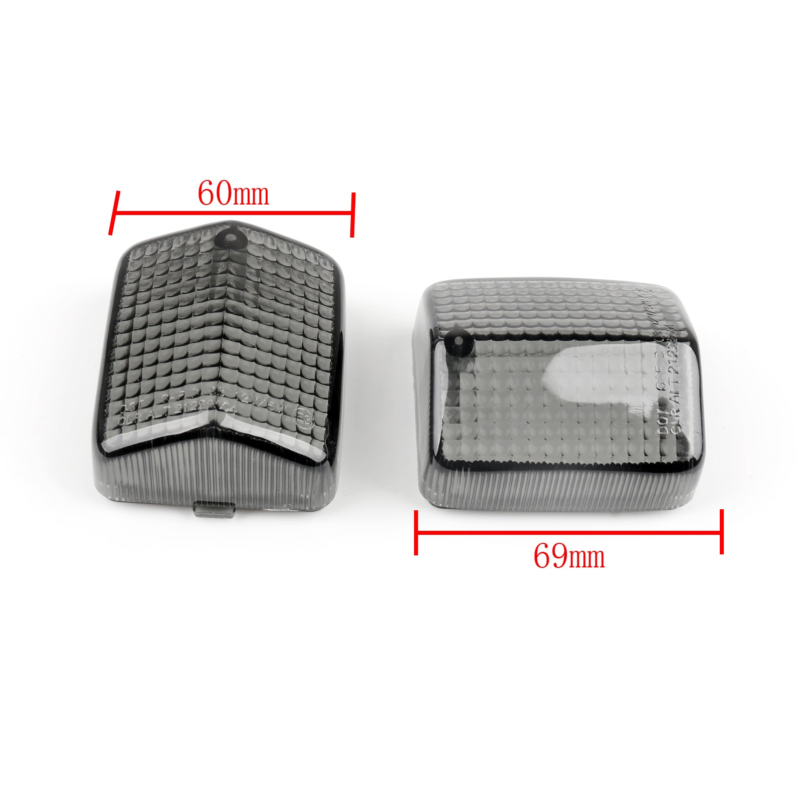 Rear Turn Signals Light Lenses For HONDA CBR600 F2 F3 1991-1996 CBR1000 87-91 B Generic