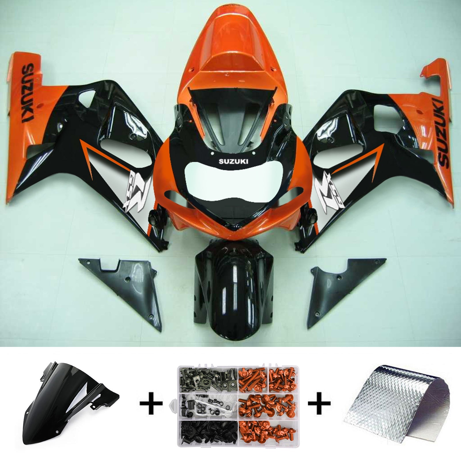 Suzuki GSXR750 2001-2003  Fairing Kit Bodywork Plastic ABS