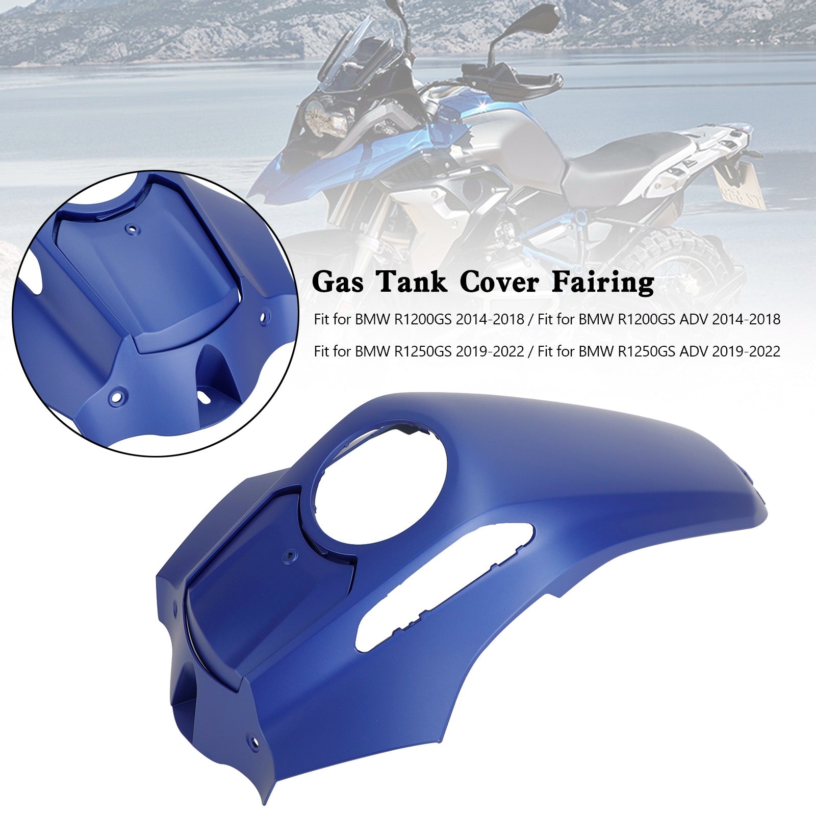 Gas Tank Cover Guard Fairing Protector For BMW R1200GS ADV R1250GS 2014-2022