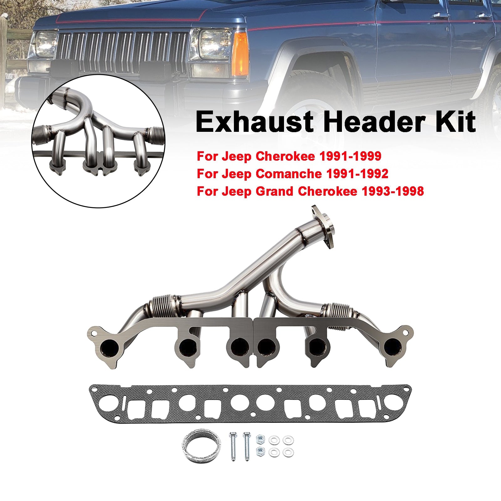 Jeep Comanche 1991-1992 Exhaust Manifold 674-196