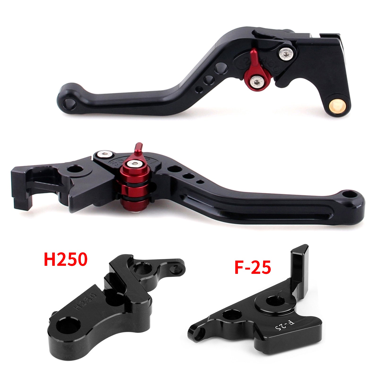 Short Clutch Brake Lever For Honda CB500F CBR500R 13-15 CBR300RR CB300F 14-16 Generic