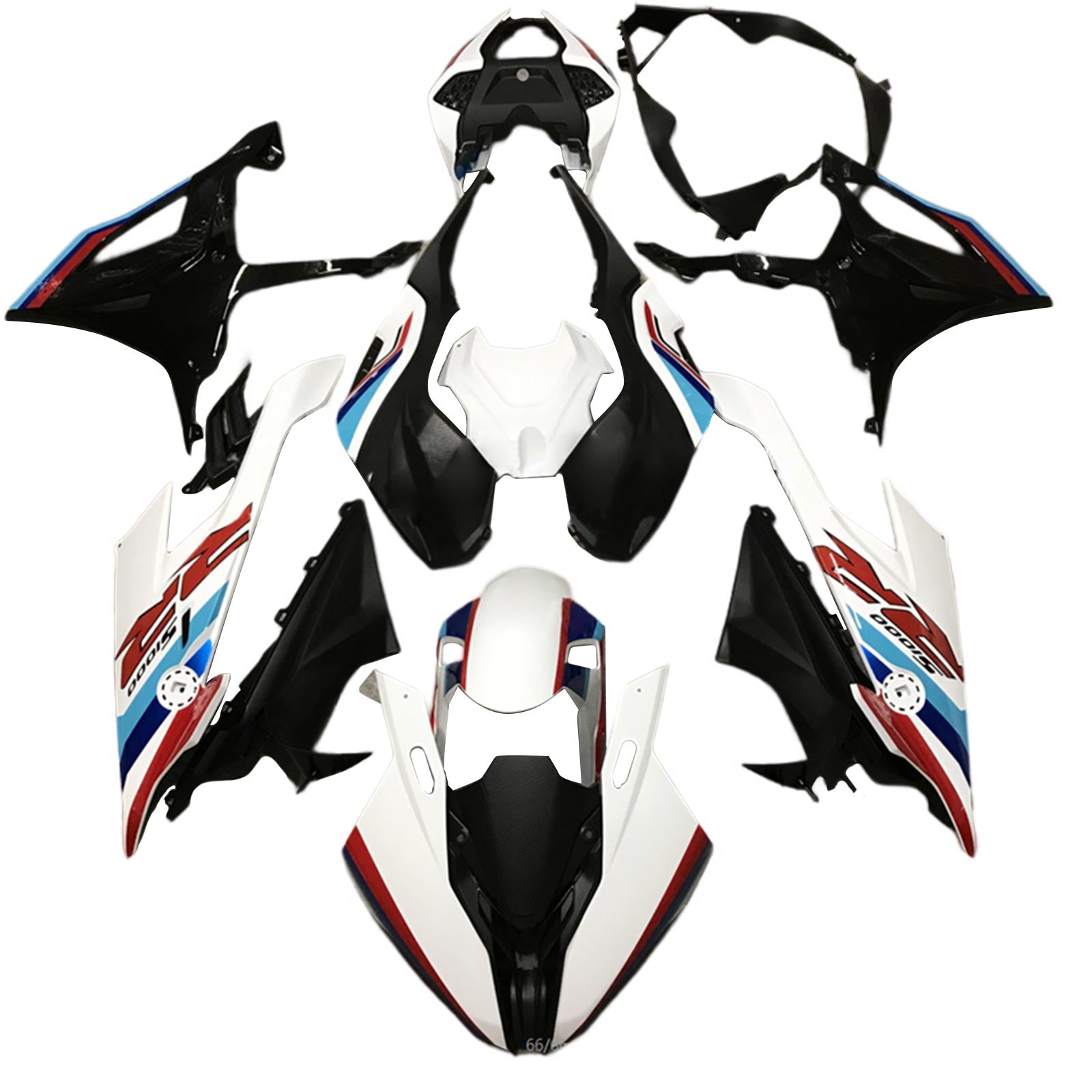 Amatopart BMW M1000RR S1000RR 2019-2022 الهدايا المجمعة هيكل السيارة البلاستيك ABS