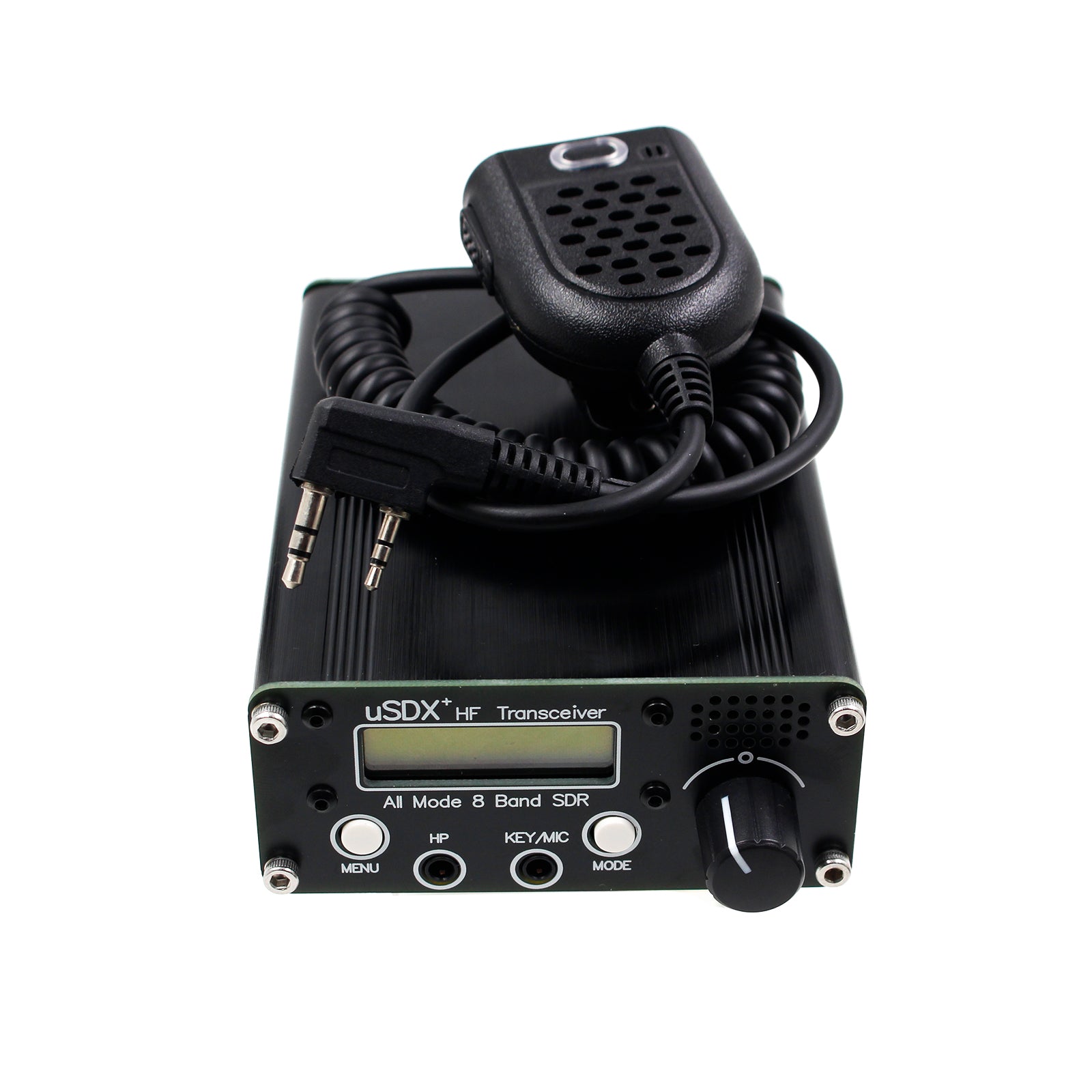 NUEVO USDX + HF Transceptor HF Ham Radio QRP CW Transceptor 3W-5W Todos los modos 8 bandas