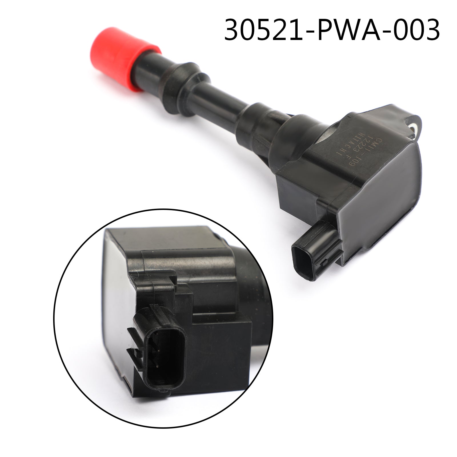 New Ignition Coil 30521-PWA-003 For Honda Civic Hybrid Sedan 2003-11 1.3L Generic