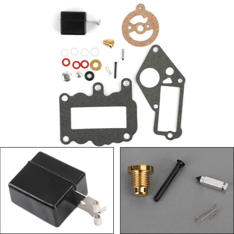 Kit de reconstrucción de carburador para Johnson Evinrude 1964-1973 9,5 HP 382048 765630