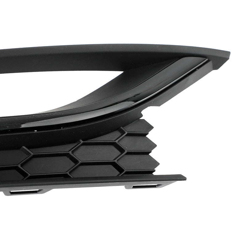 Volkswagen Passat 2012-2015 negro 2 piezas cubierta de luz antiniebla delantera de conducción de panal